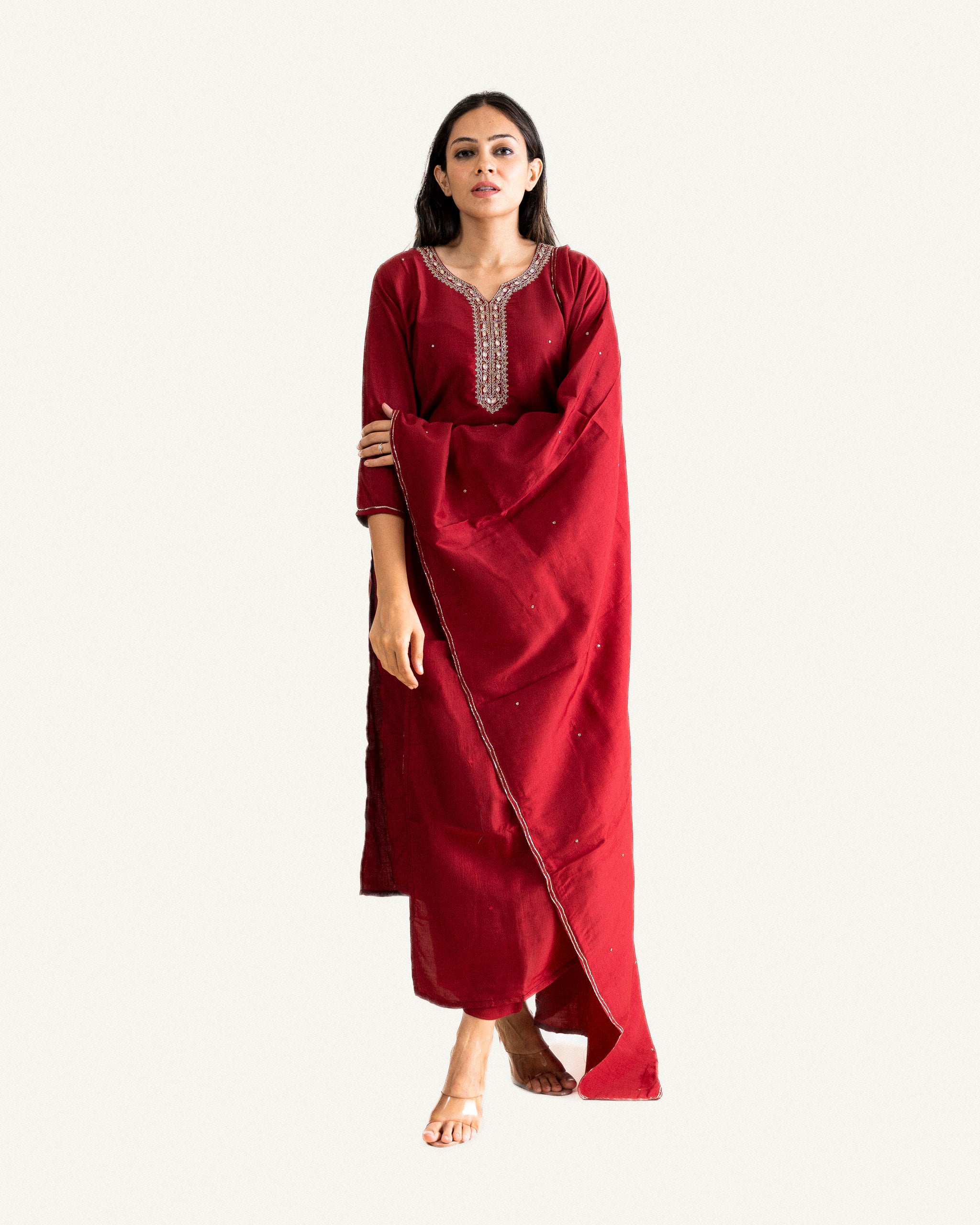kalista β kurta, pants & dupatta