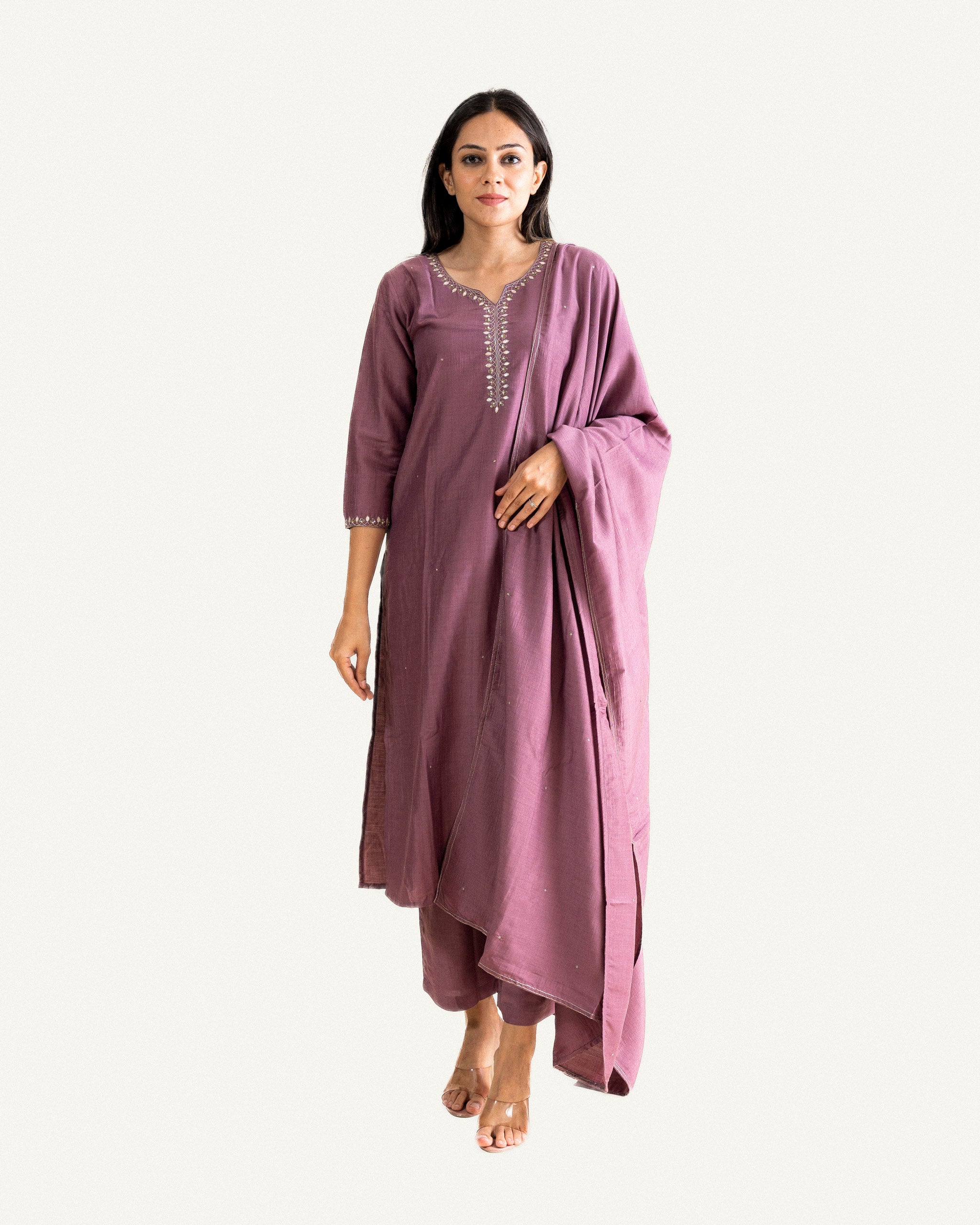 baani β kurta, pants & dupatta