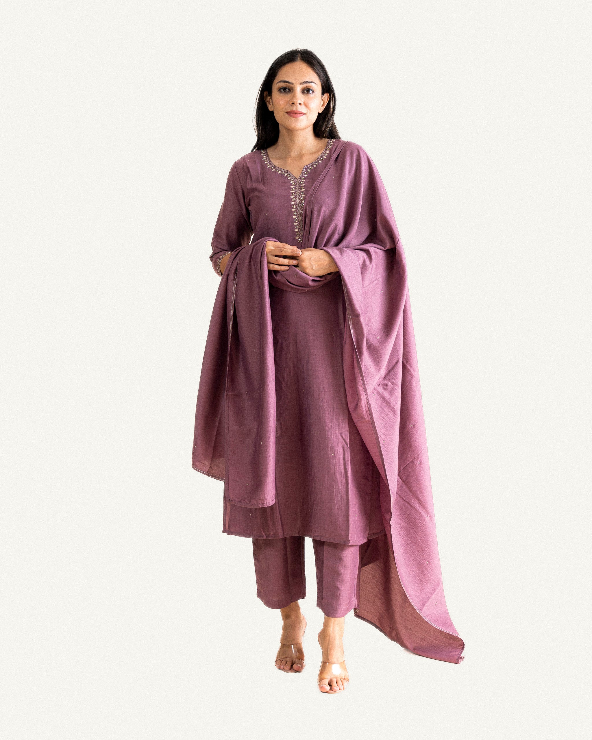 baani β kurta, pants & dupatta