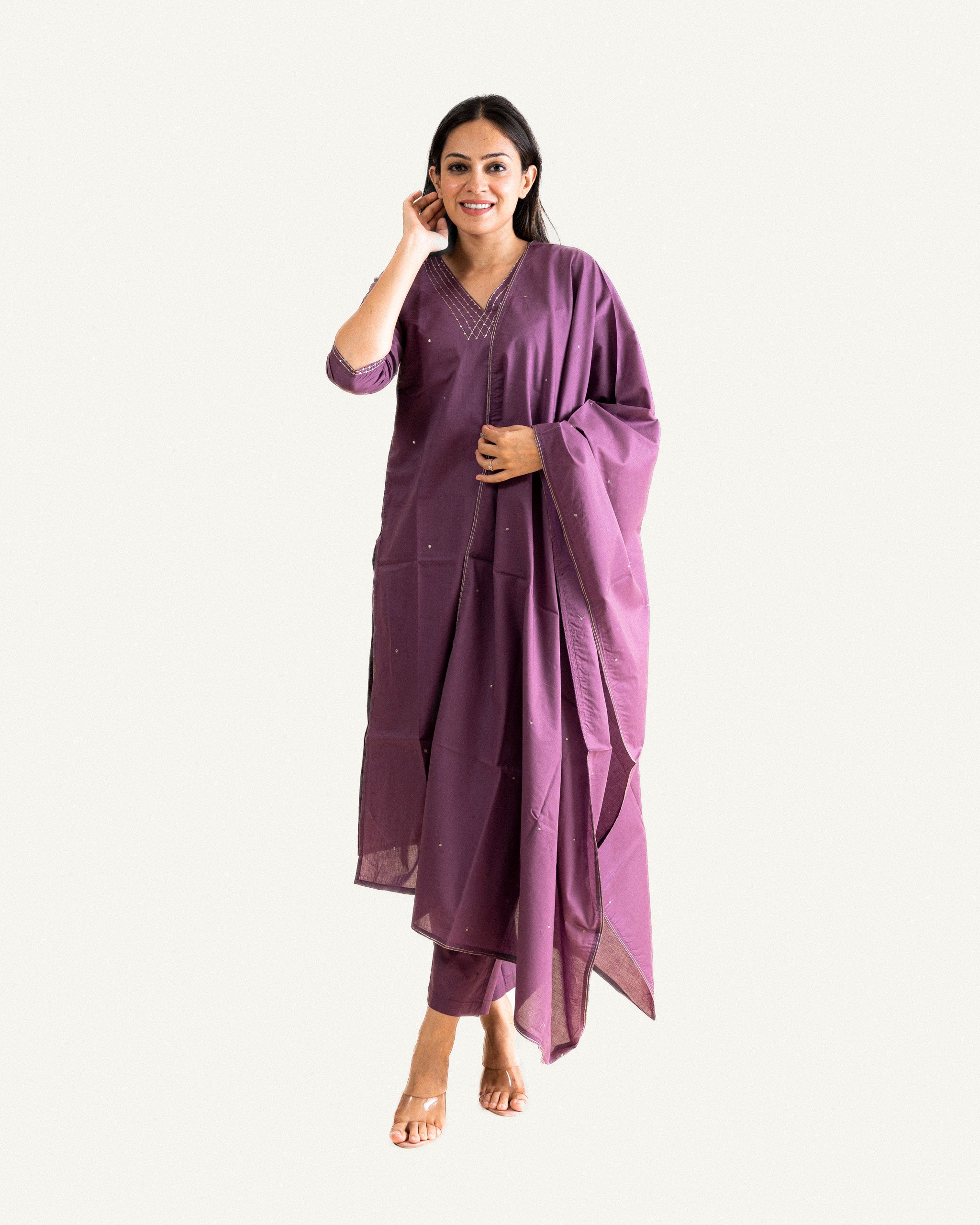 zarin β kurta, pants & dupatta