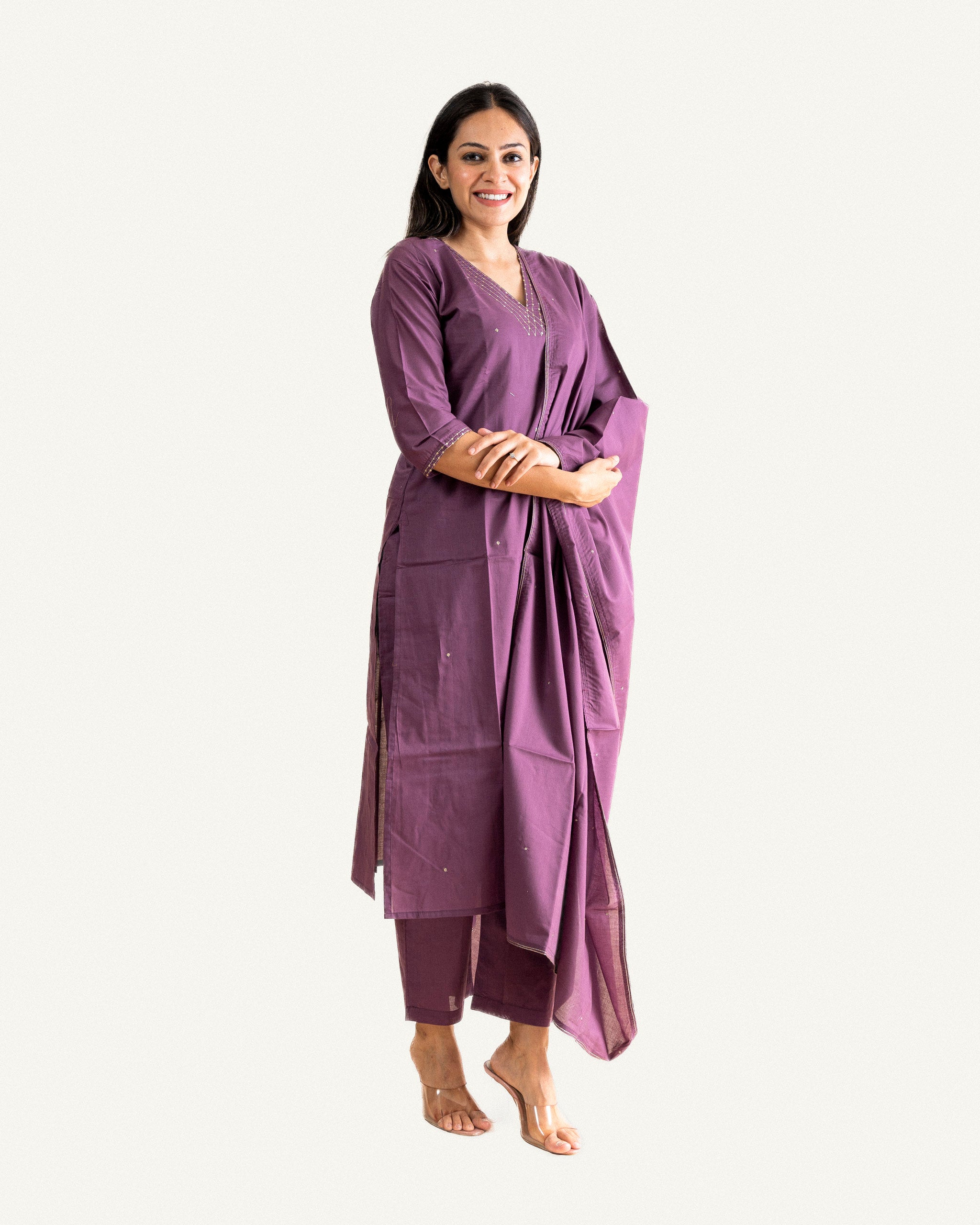 zarin β kurta, pants & dupatta