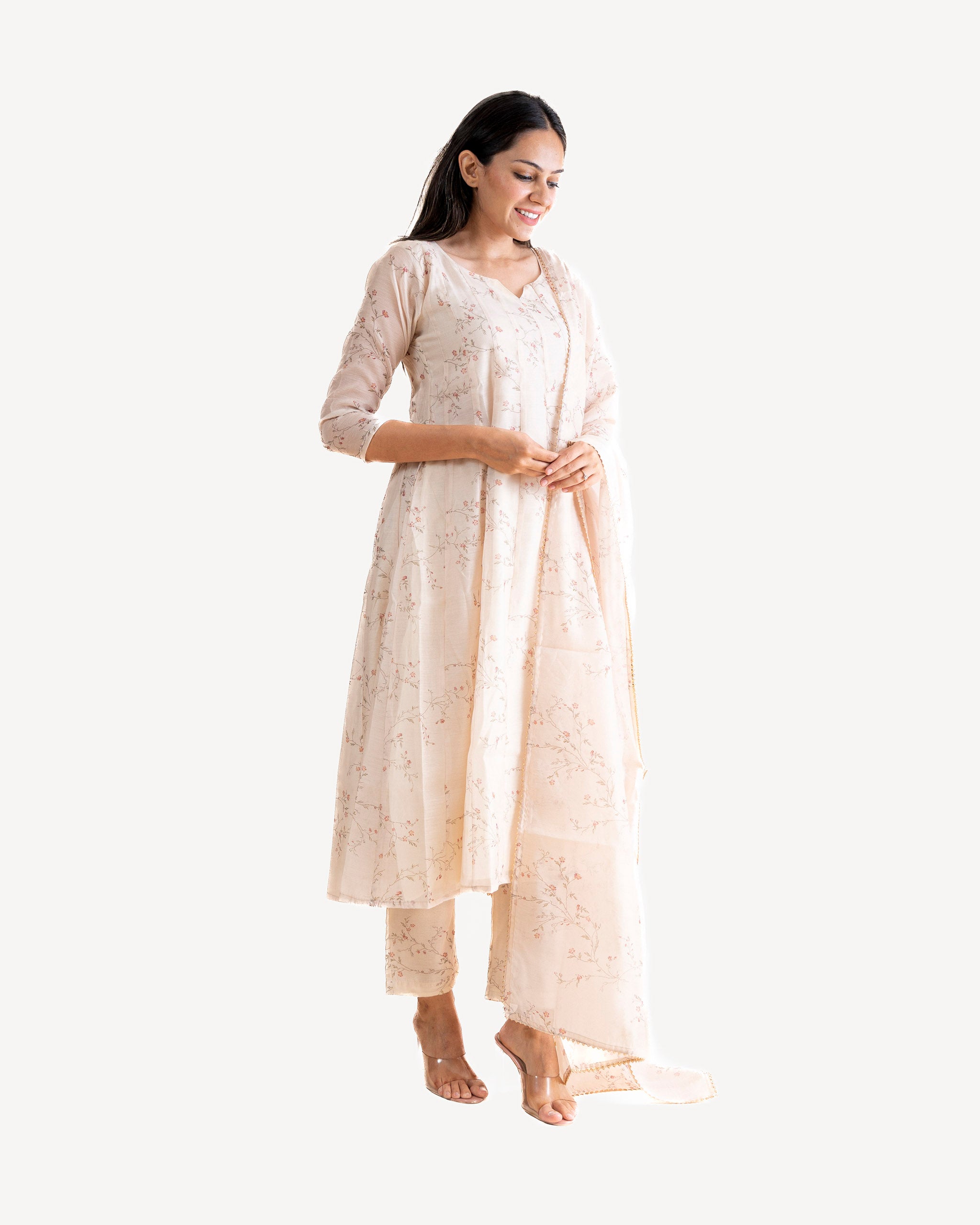 ganga β kurta, pants & dupatta