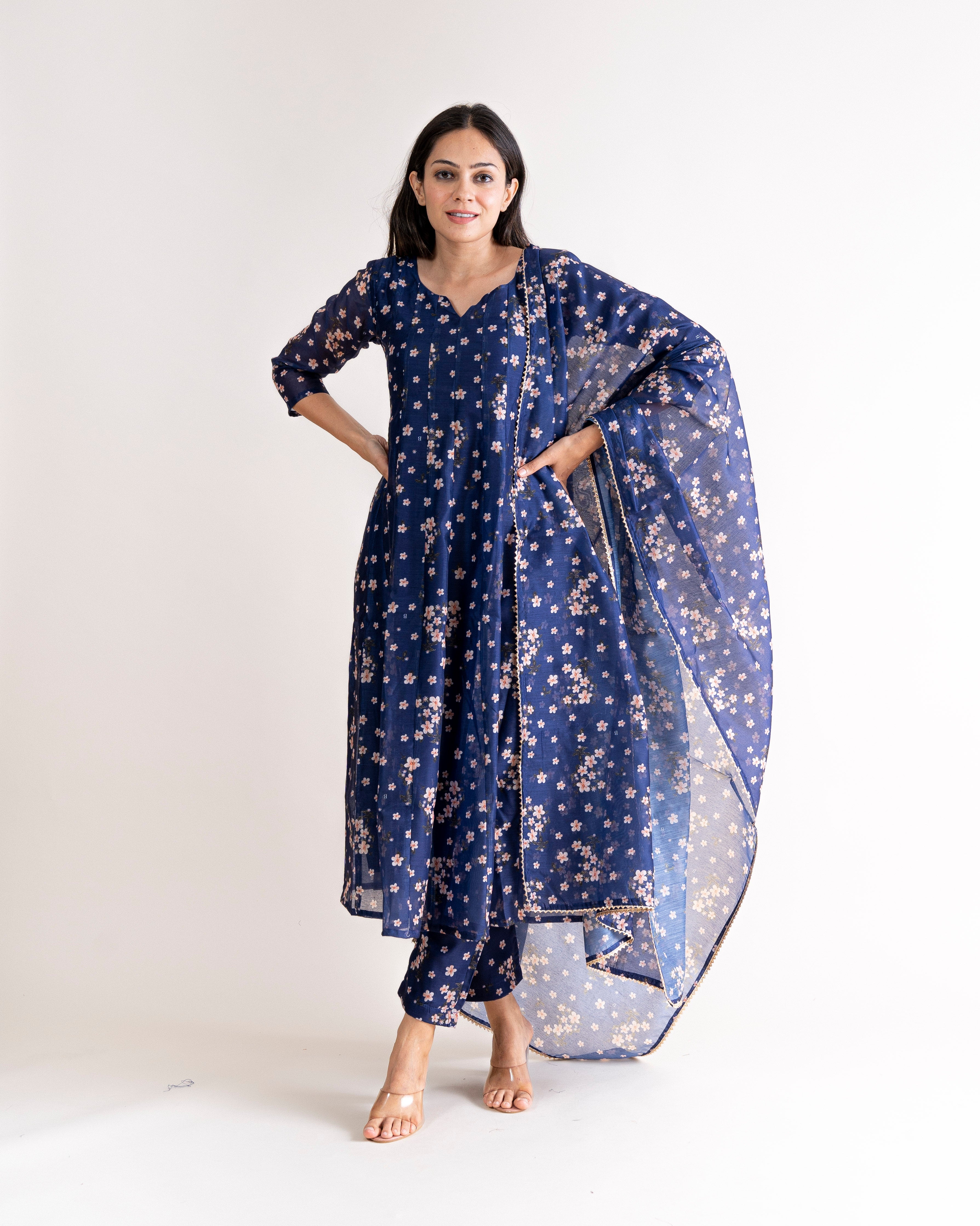 simran β kurta, pants & dupatta