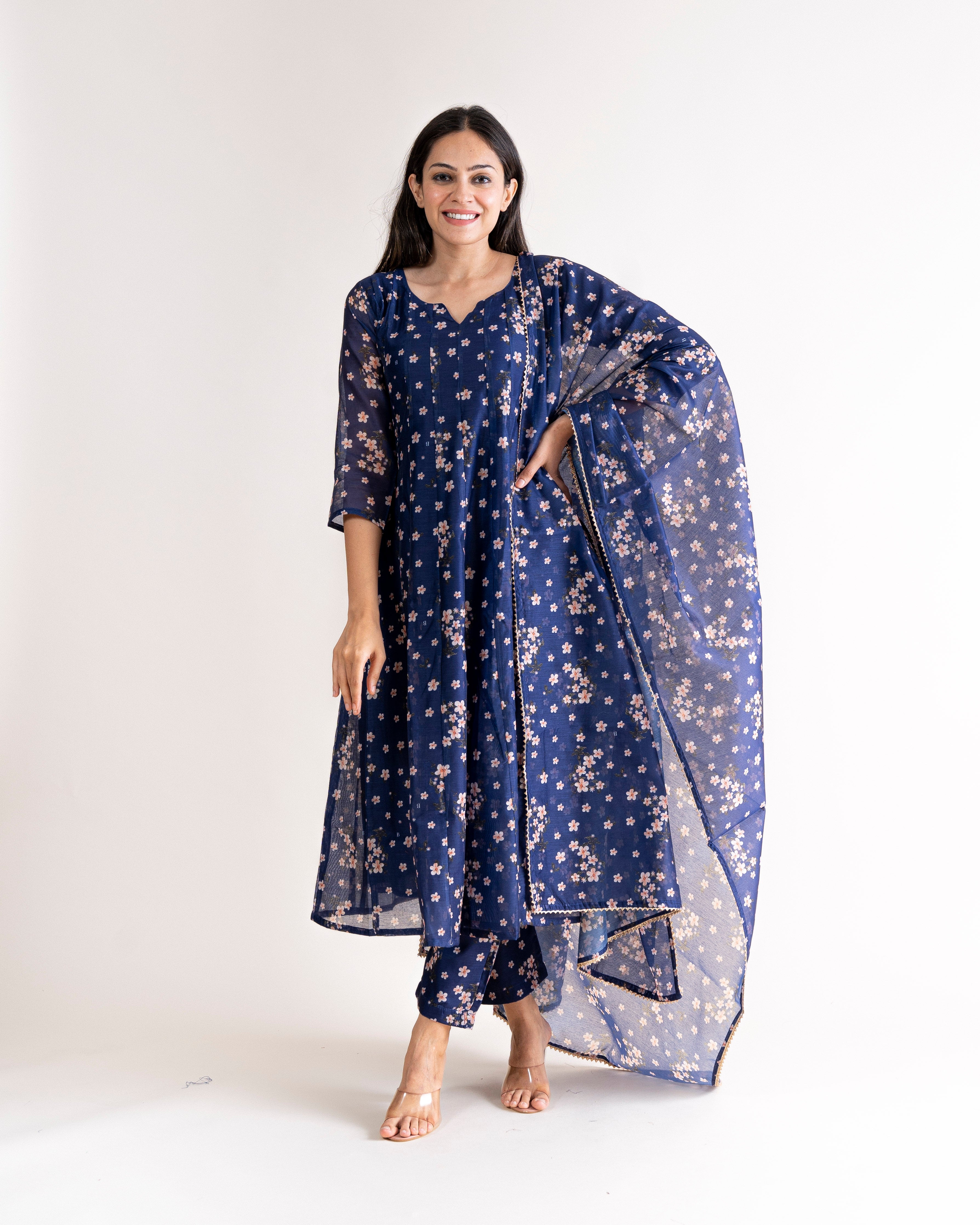 simran β kurta, pants & dupatta