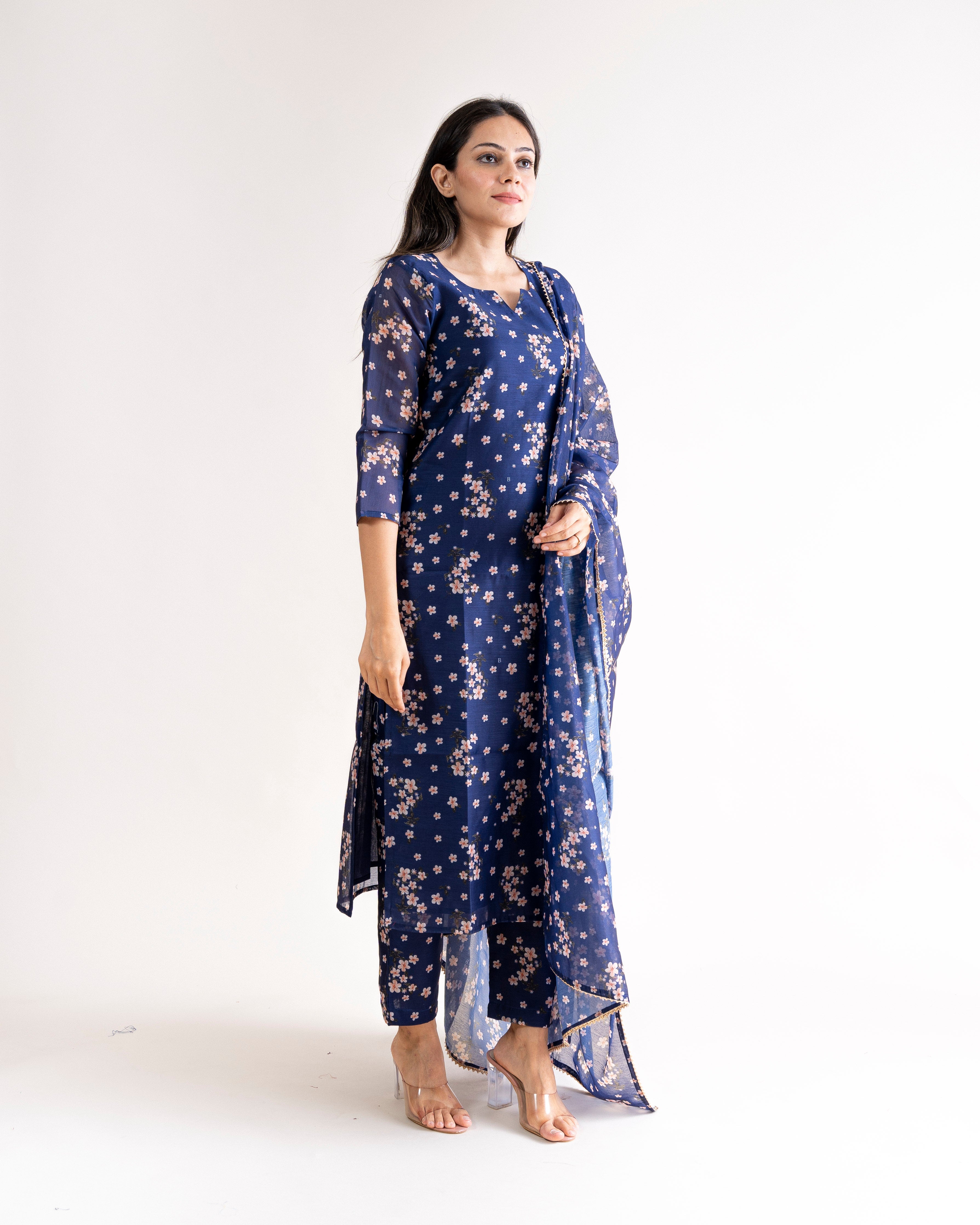 kalini β kurta, pants & dupatta
