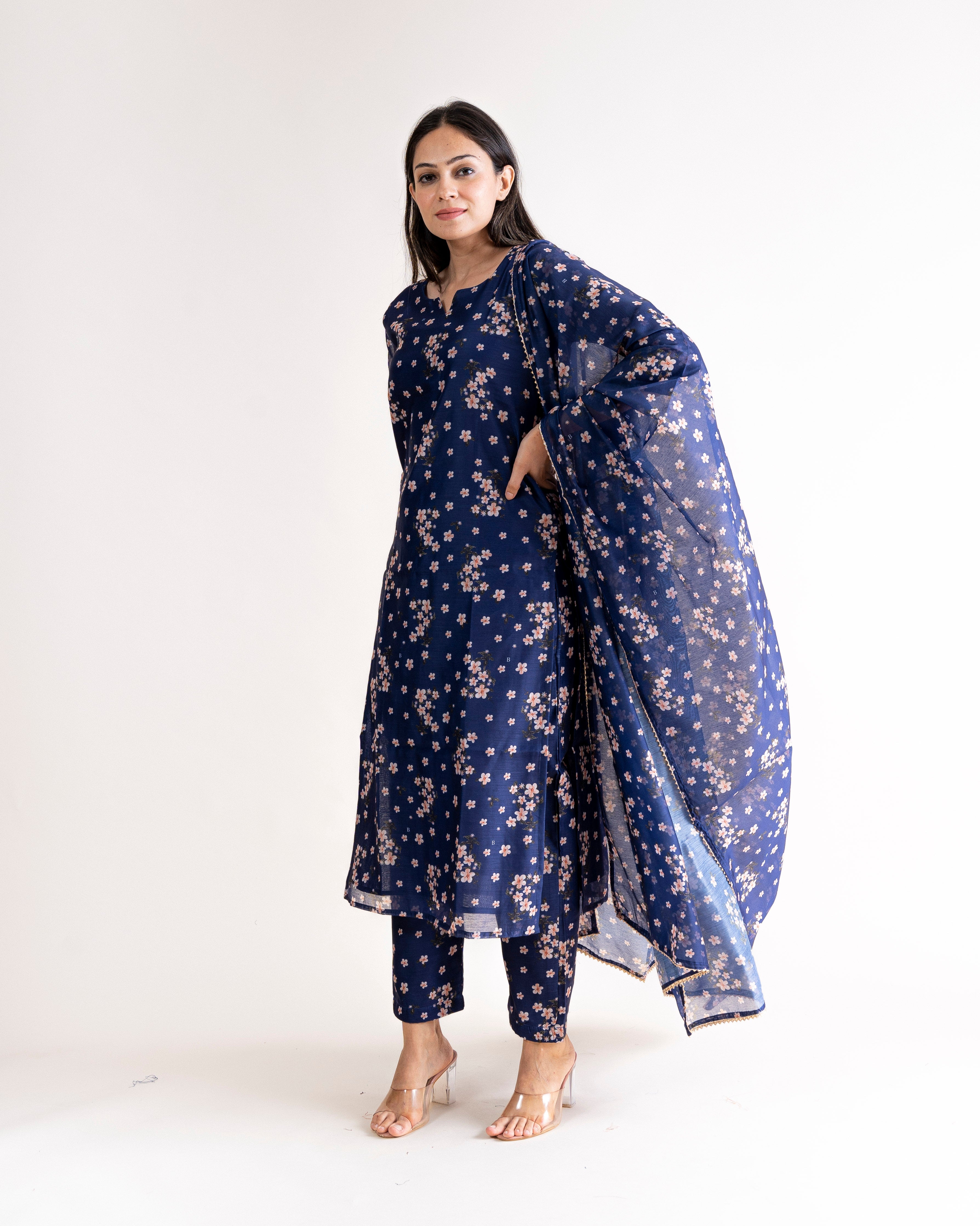 kalini β kurta, pants & dupatta