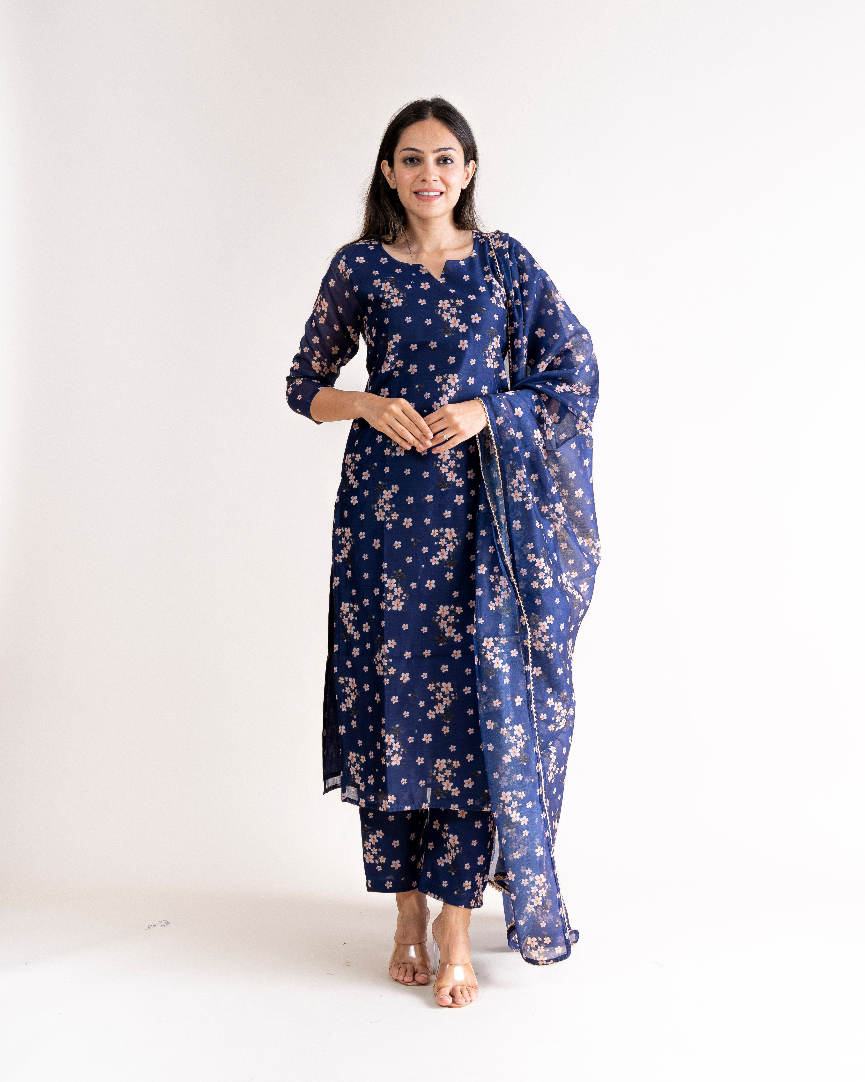 kalini β kurta, pants & dupatta
