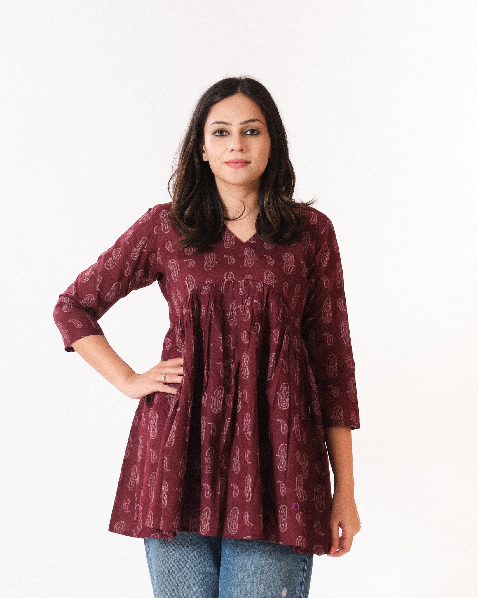 tripti — short top