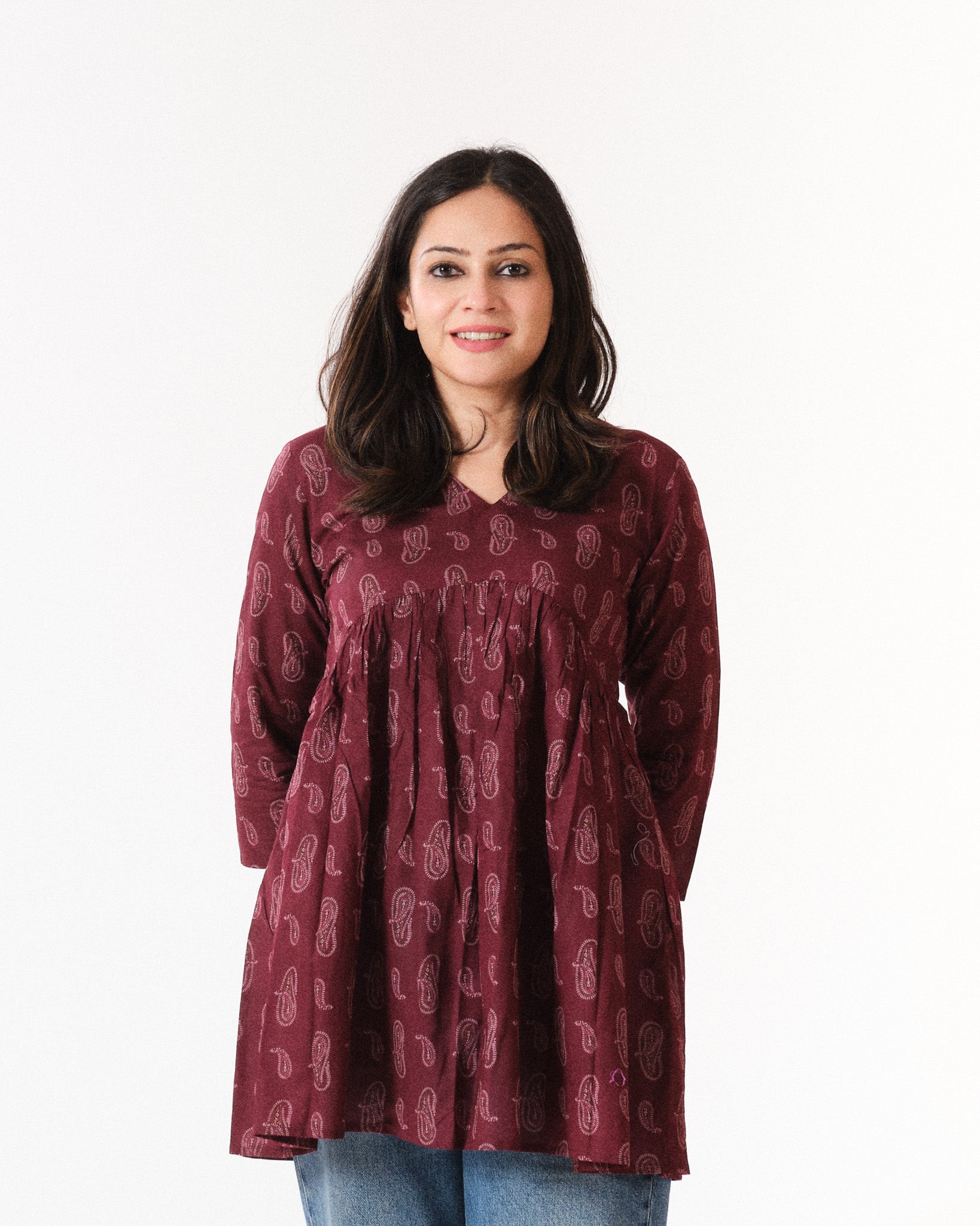 tripti — short top