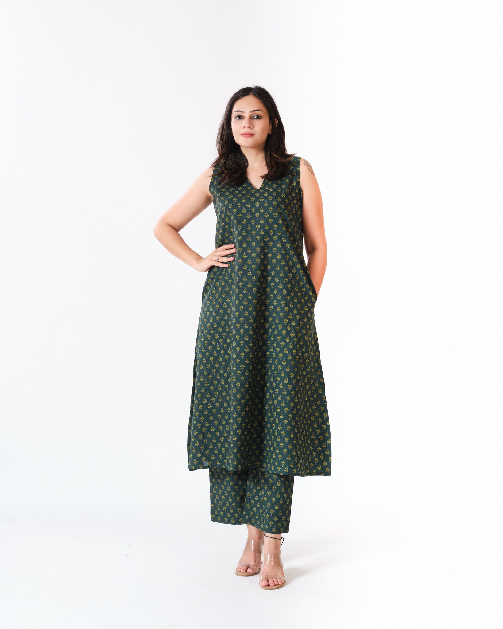 veena β kurta & pants