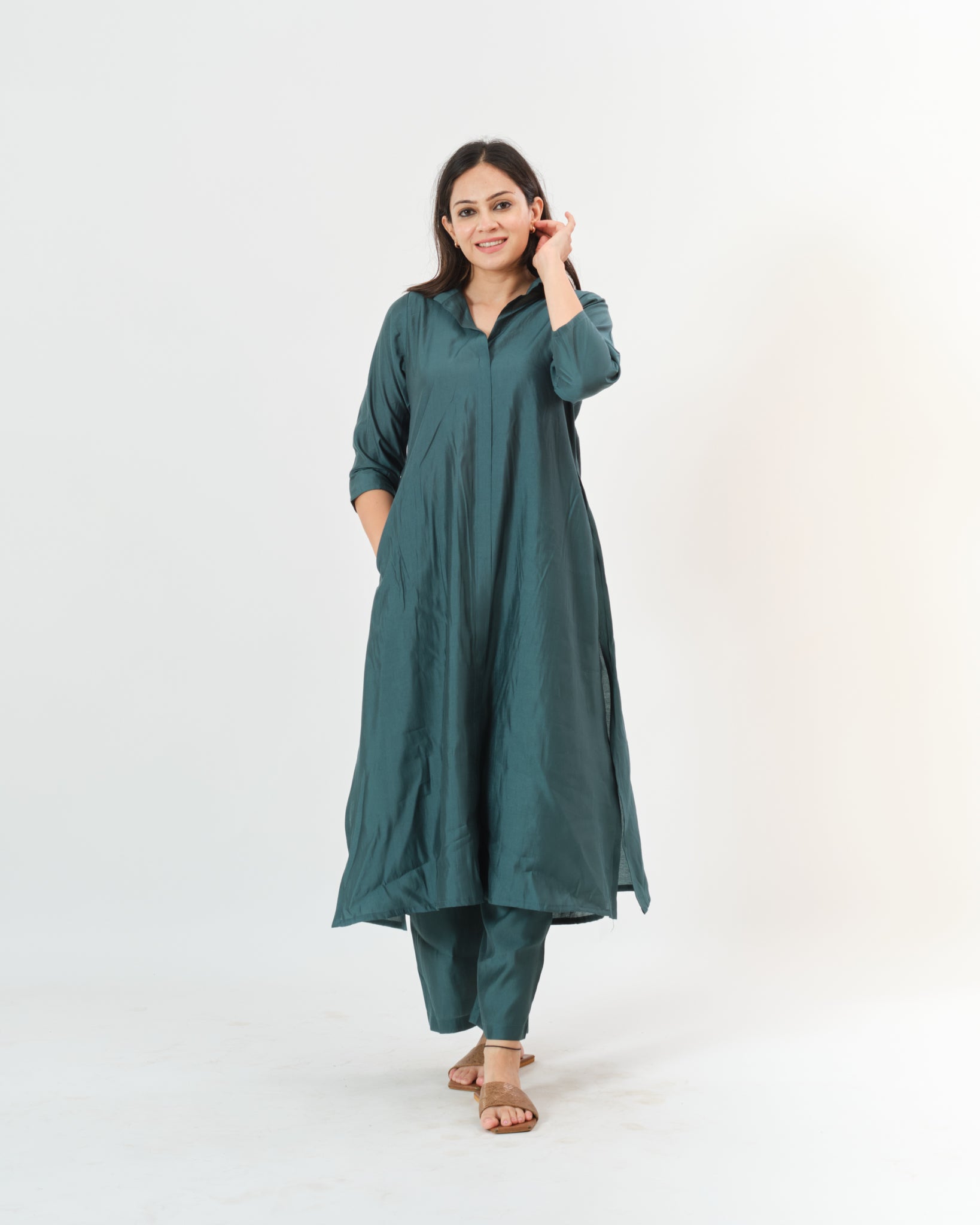 sage — kurta & pants