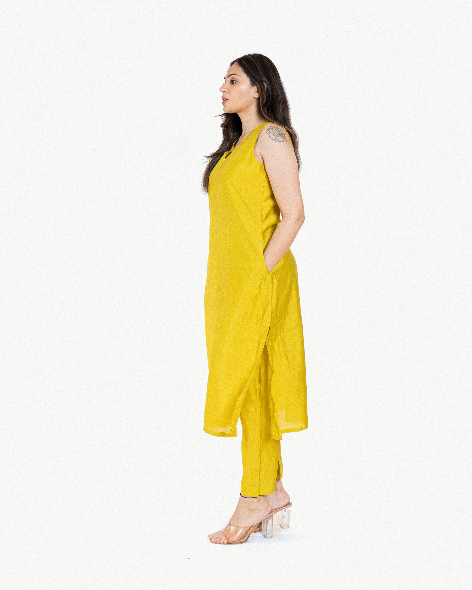nimbu β kurta & pants
