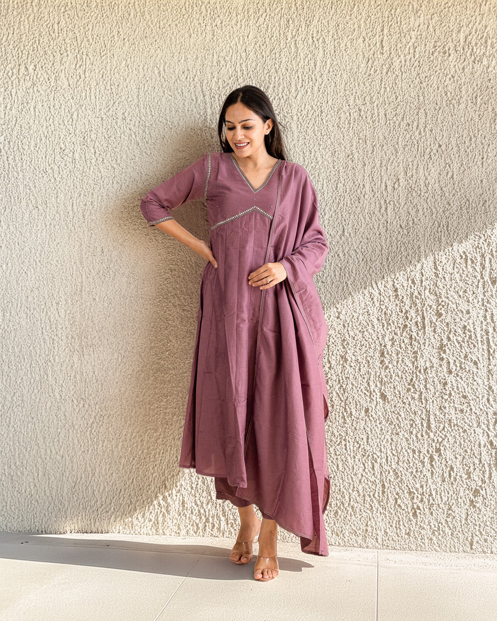 ikarar β kurta, pants & dupatta