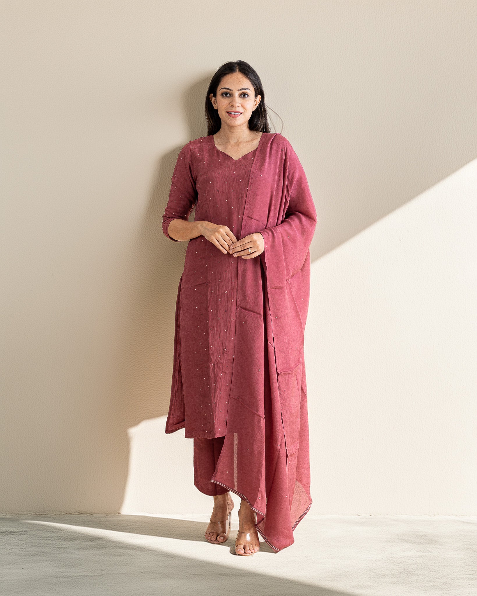 fida β kurta, pants & dupatta