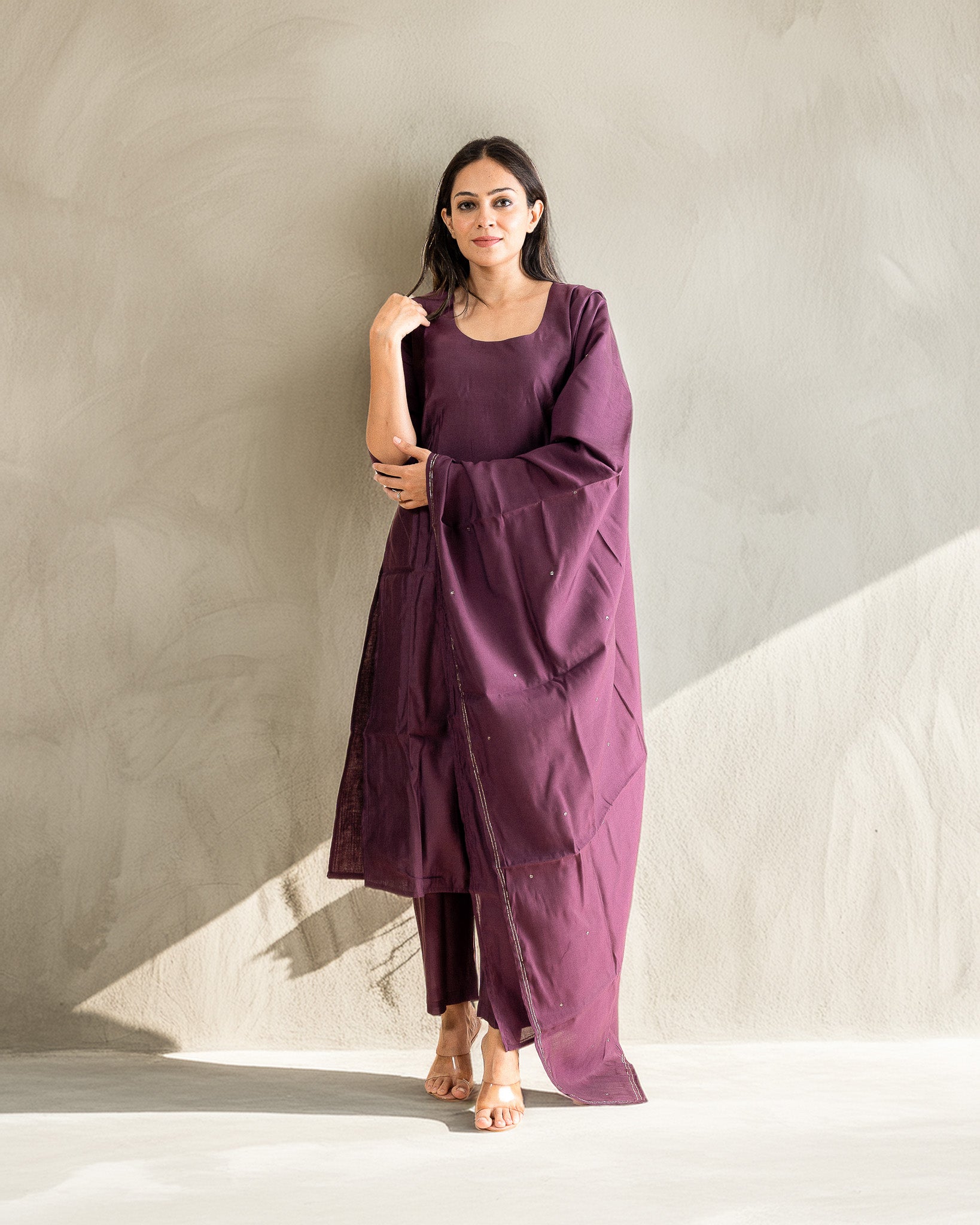 inayat β kurta, pants & dupatta