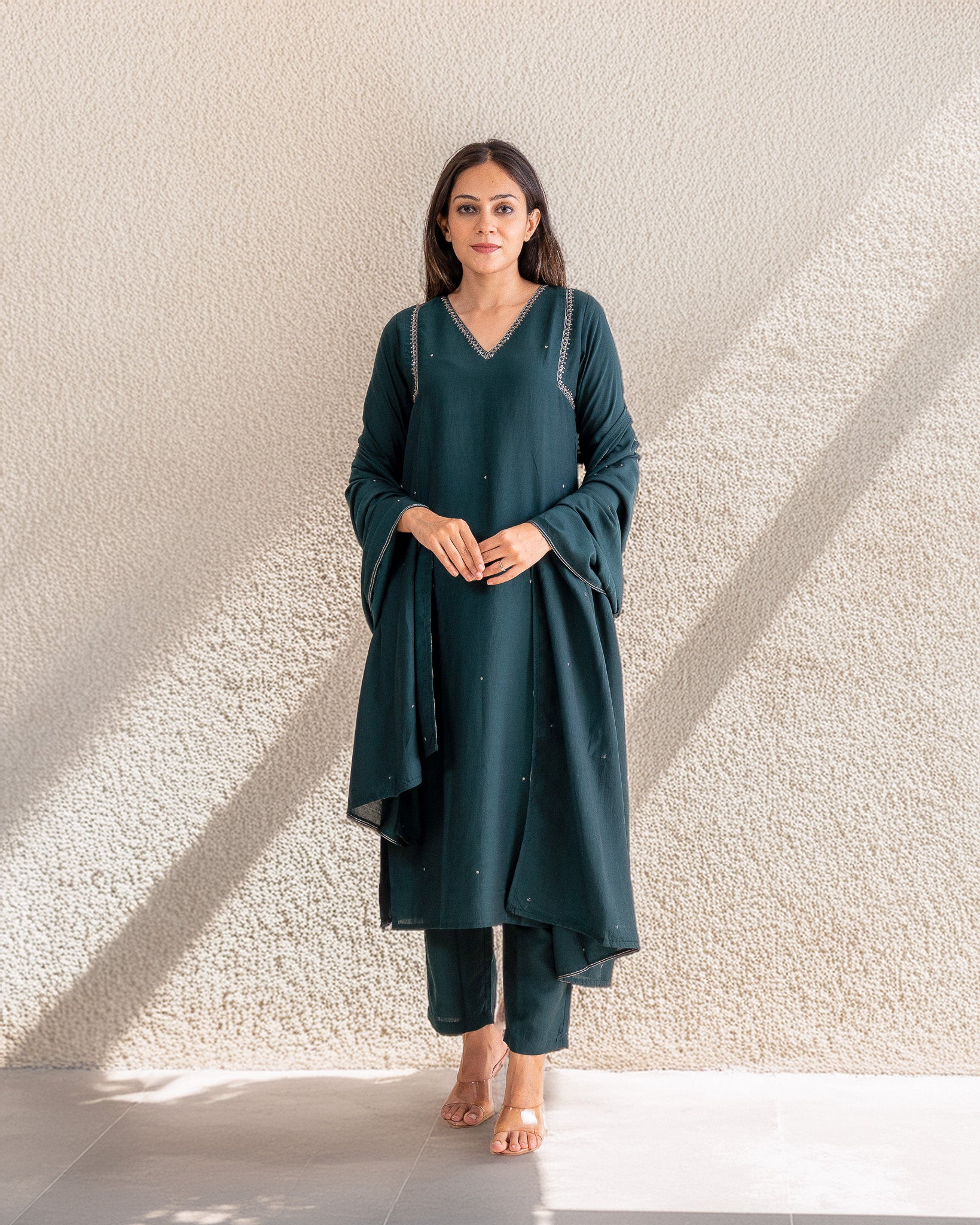 kasak β kurta, pants & dupatta