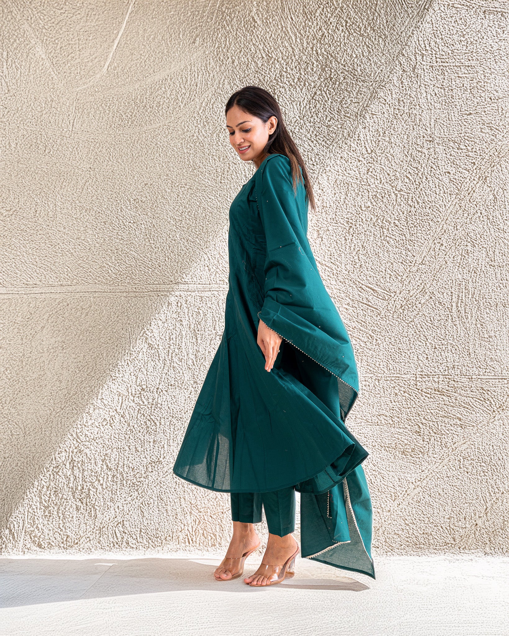 nitya β kurta, pants & dupatta