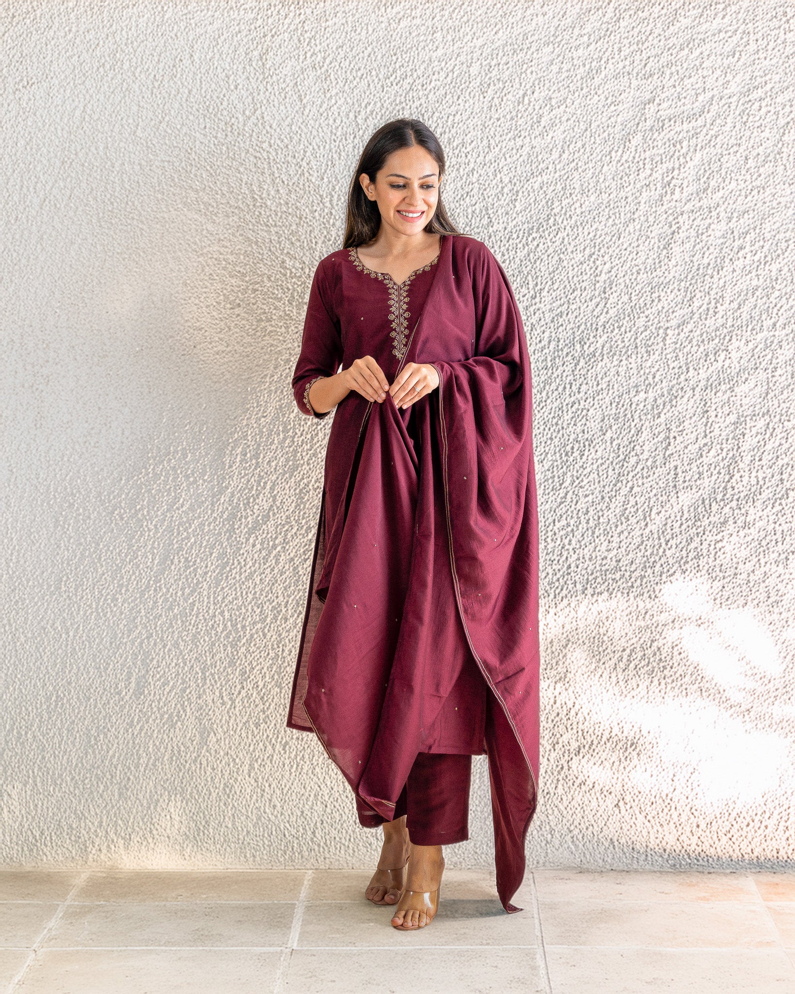 paakhi β kurta, pants & dupatta