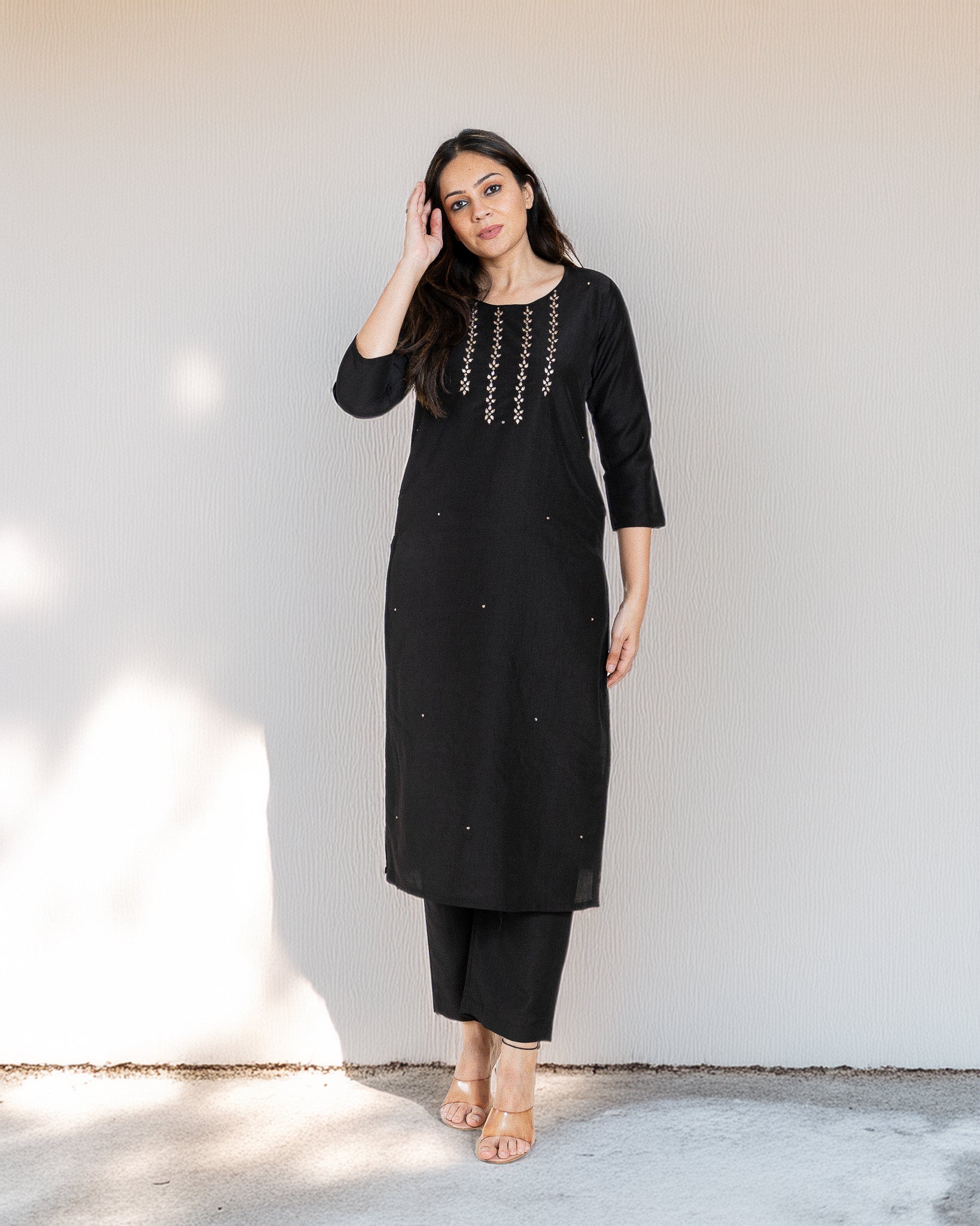 blues — kurta & pants