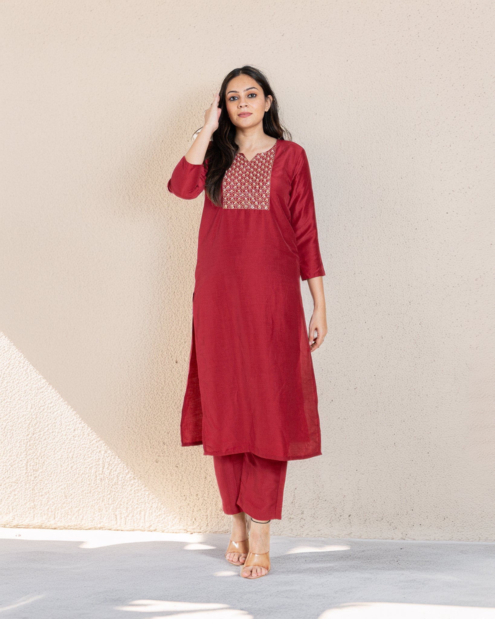 aarzoo β kurta & pants