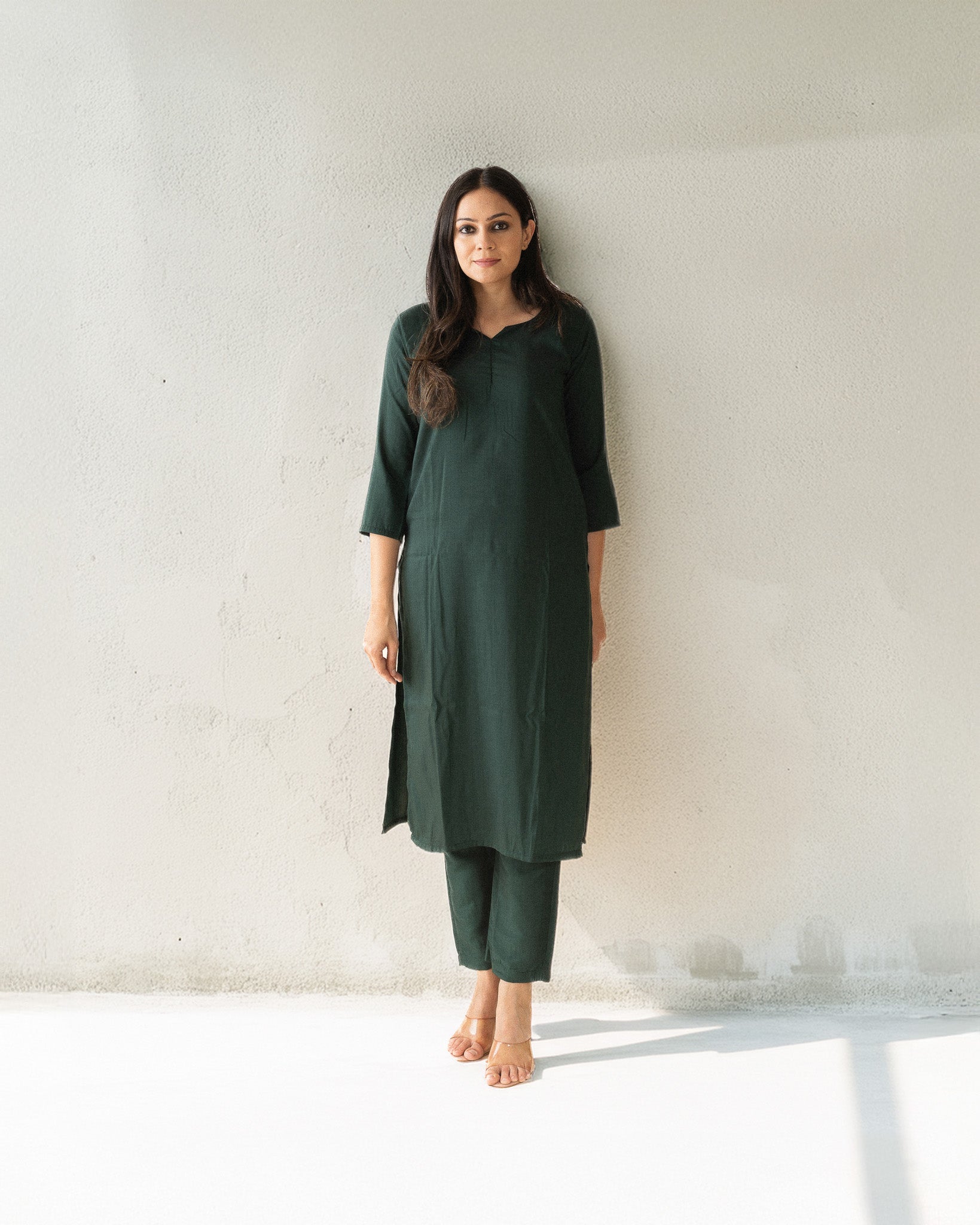 palak β kurta & pants