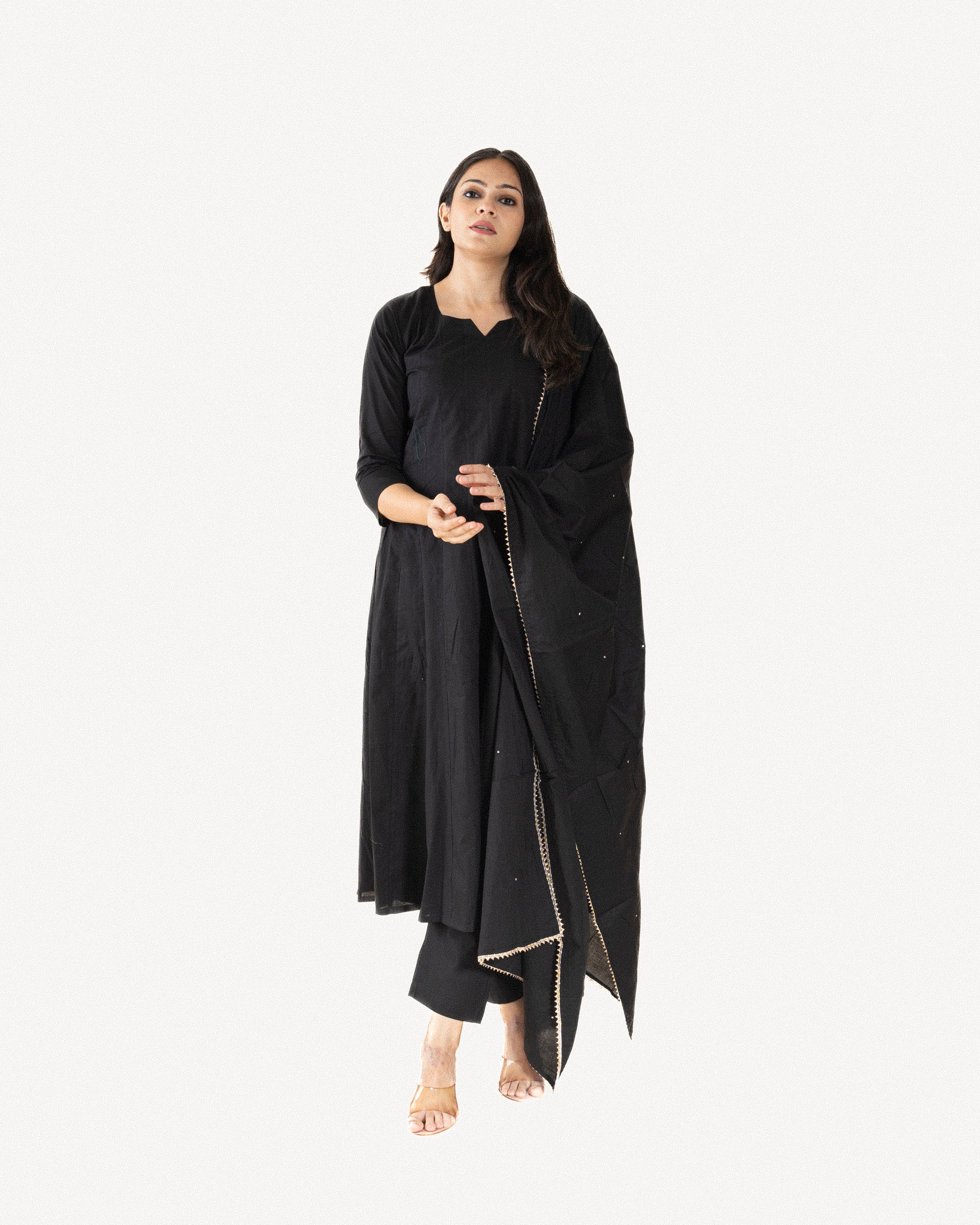 Sayyah • Kurta, Pants & Dupatta