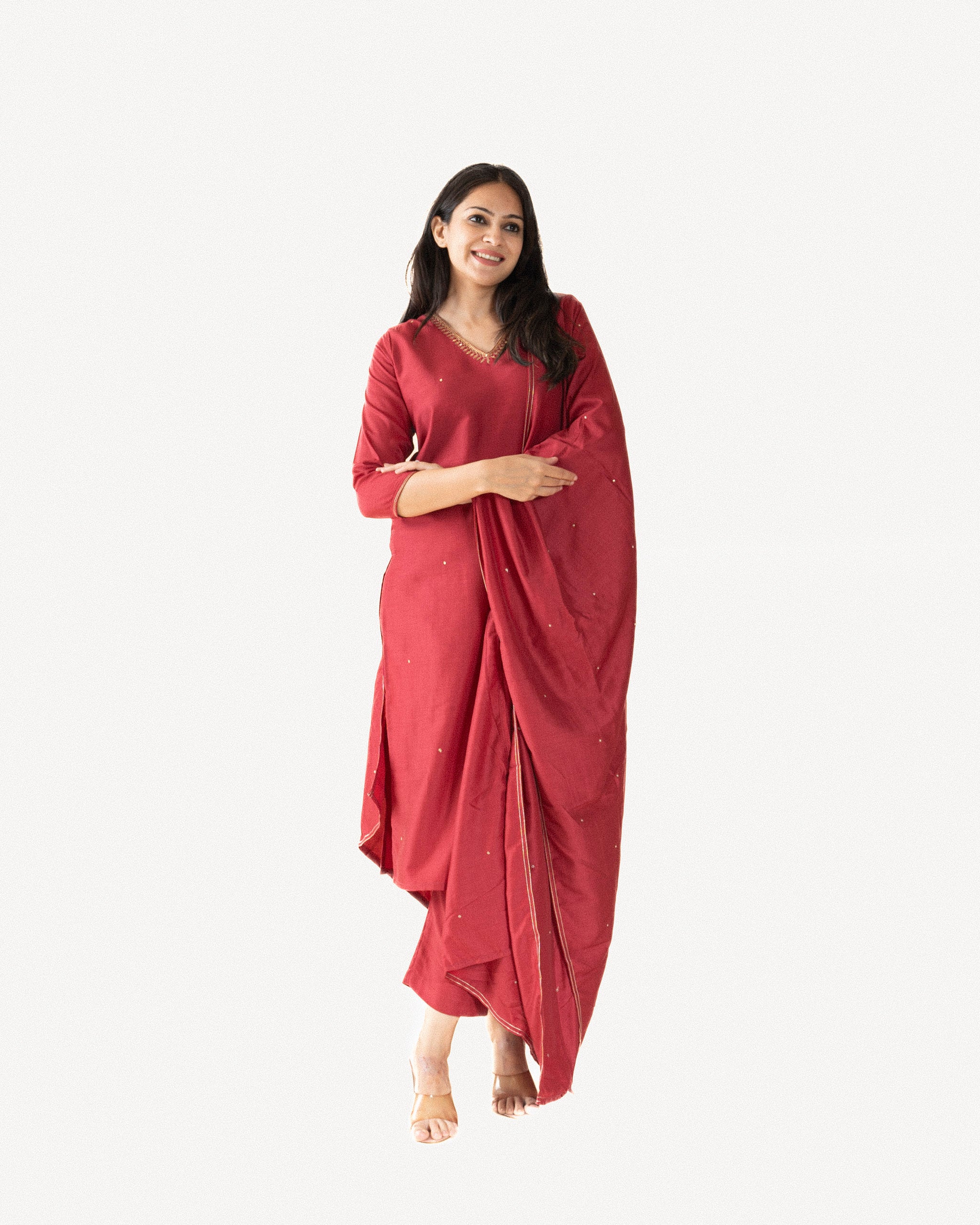 khair — kurta, pants & dupatta