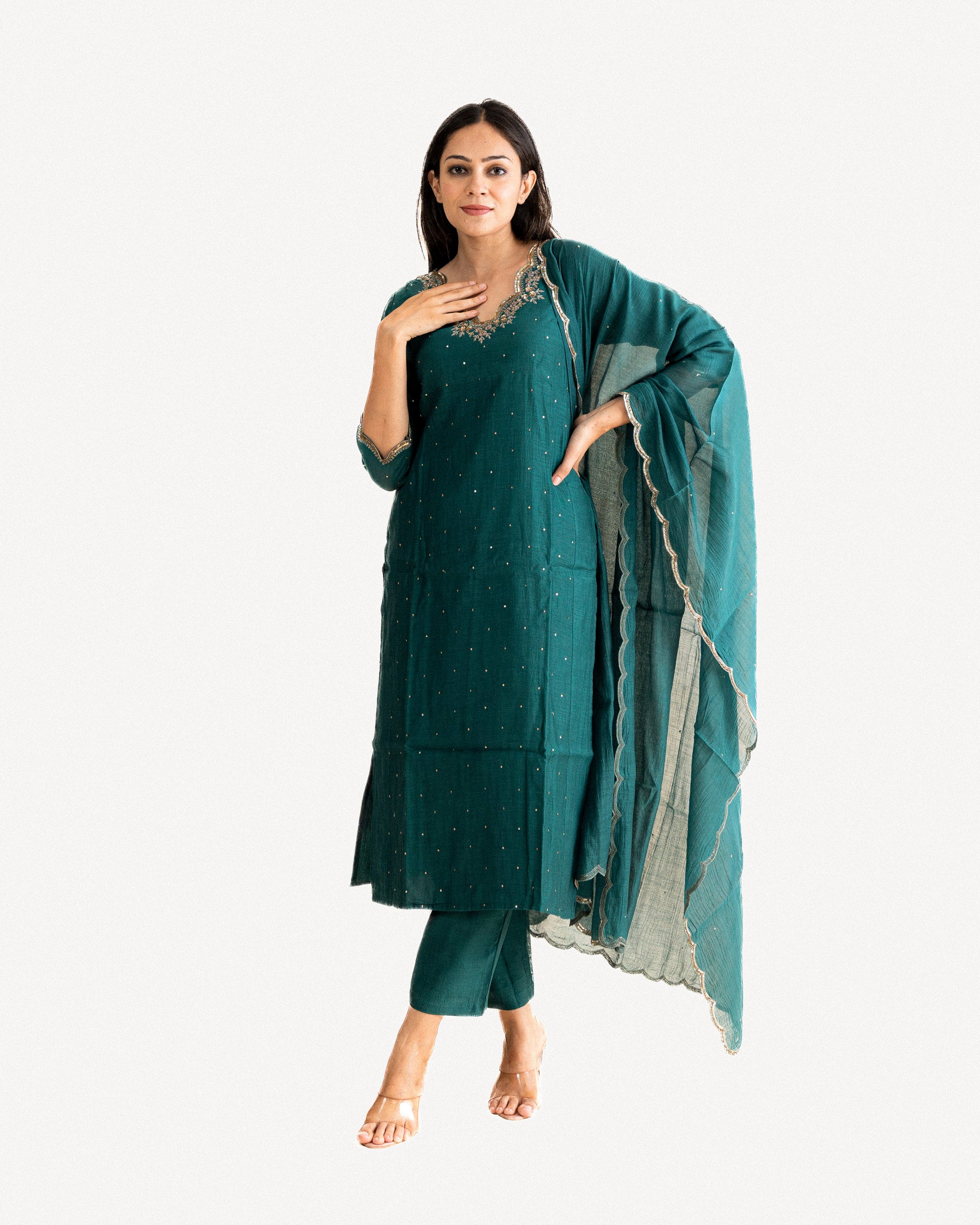 Iqra • Kurta, Pants & Dupatta