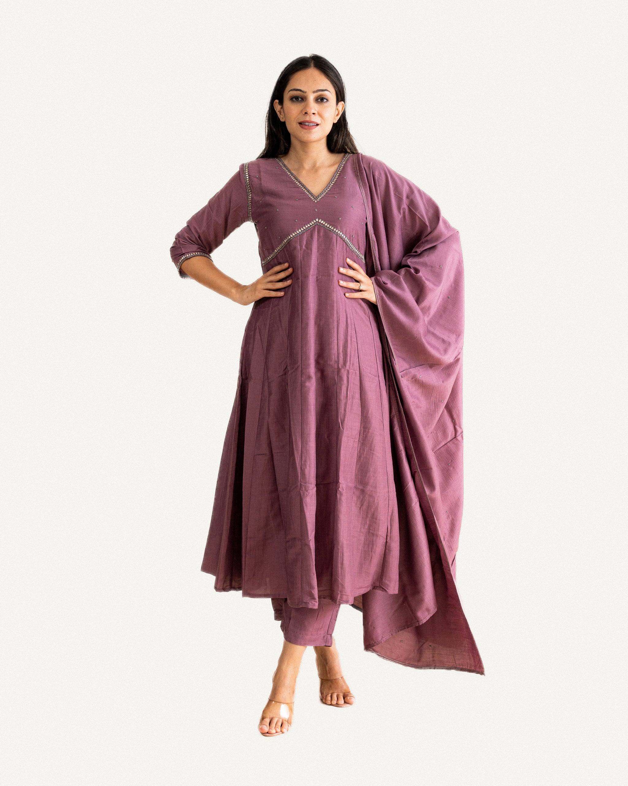 ikarar — kurta, pants & dupatta