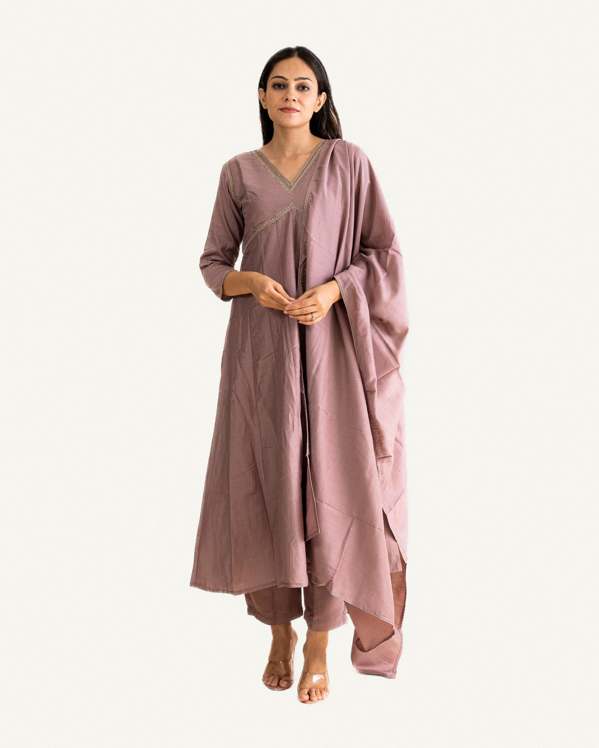 Aashna • Kurta, Pants & Dupatta