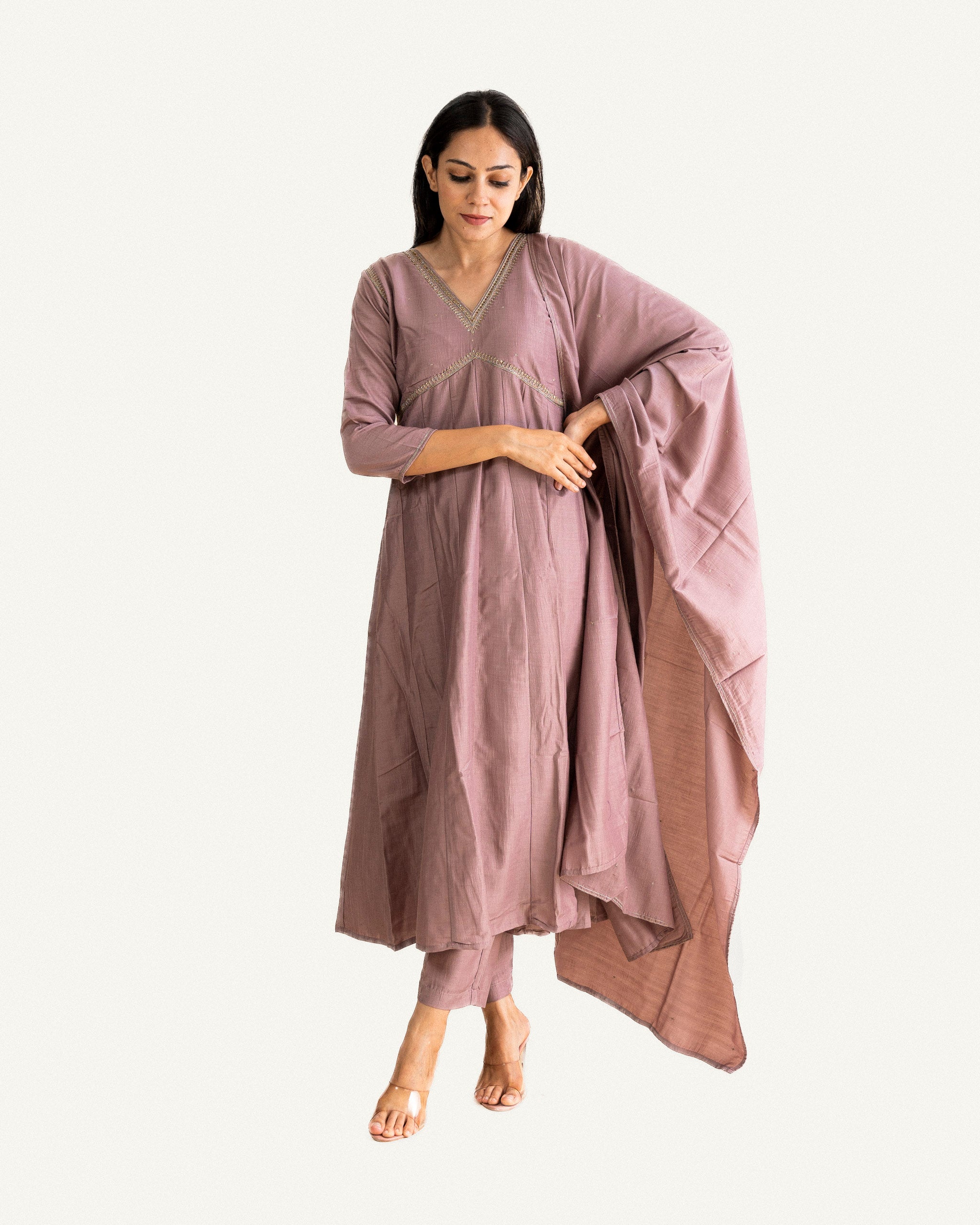 Aashna • Kurta, Pants & Dupatta