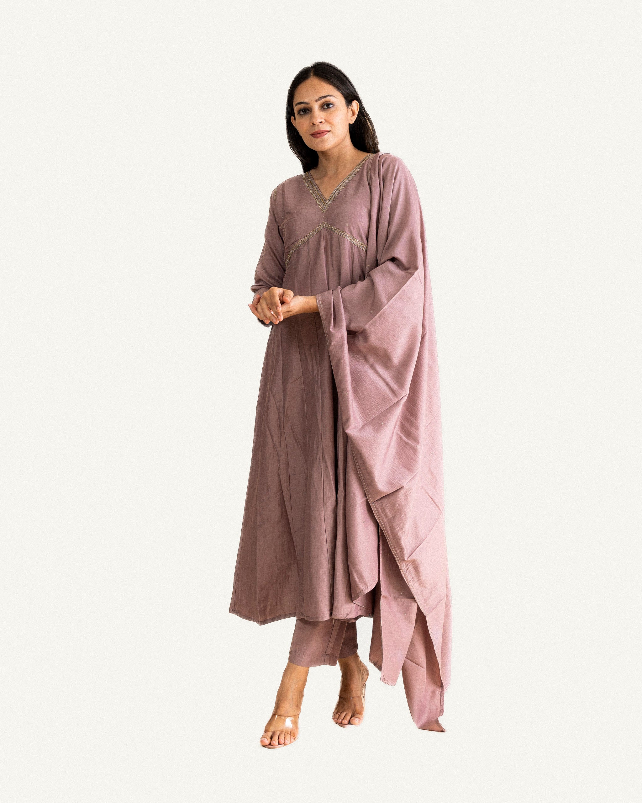 Aashna • Kurta, Pants & Dupatta