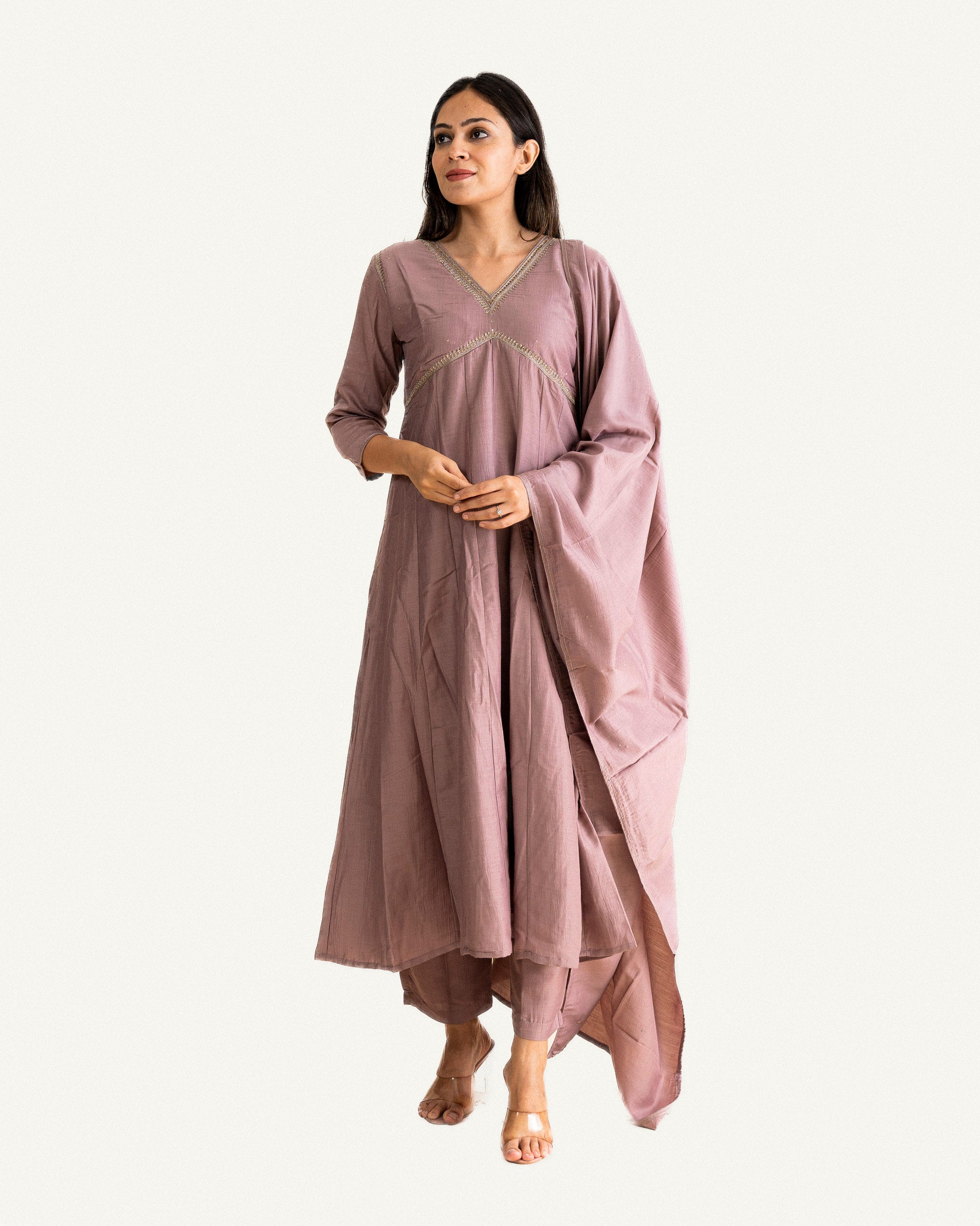 Aashna • Kurta, Pants & Dupatta