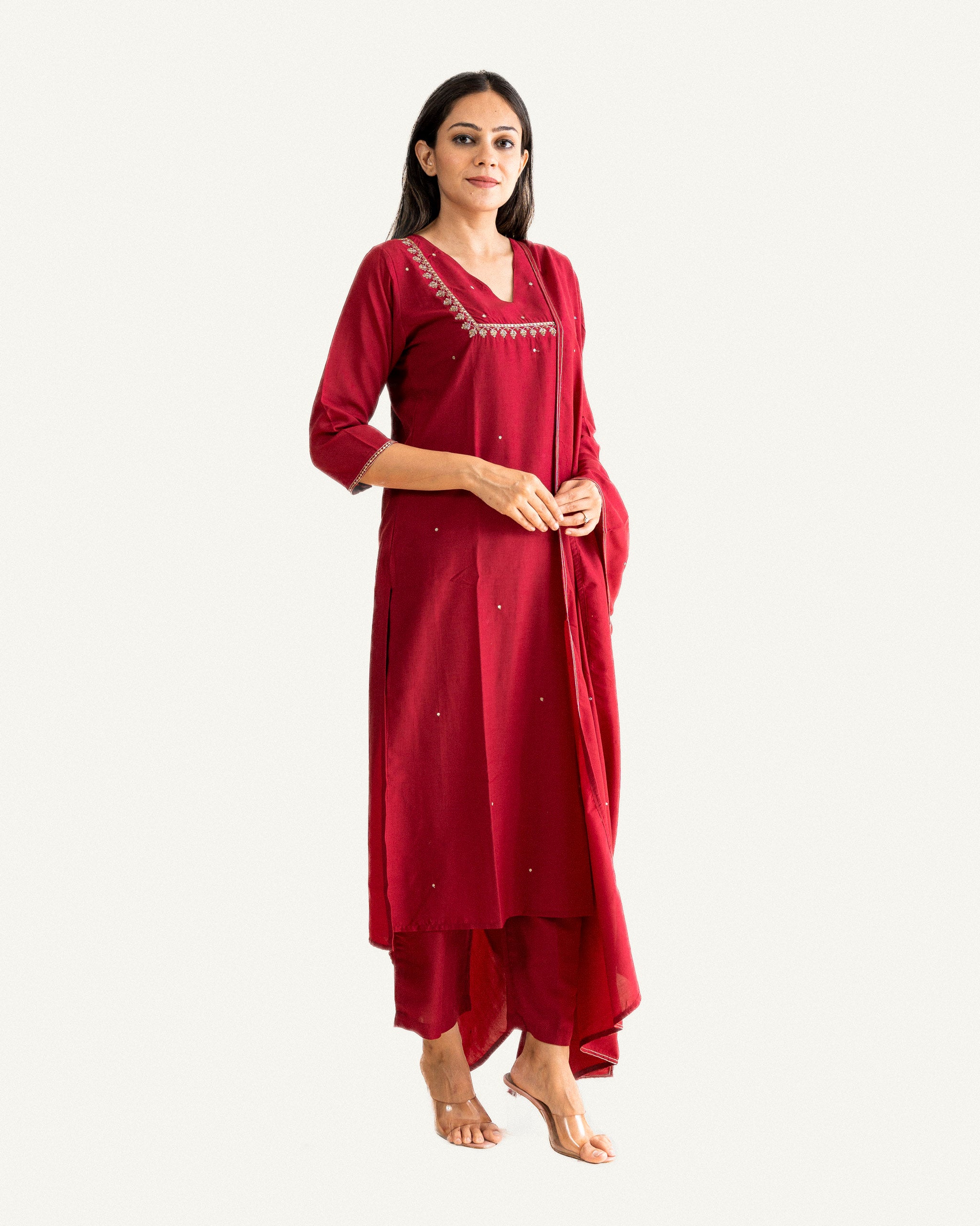 gul — kurta, pants & dupatta