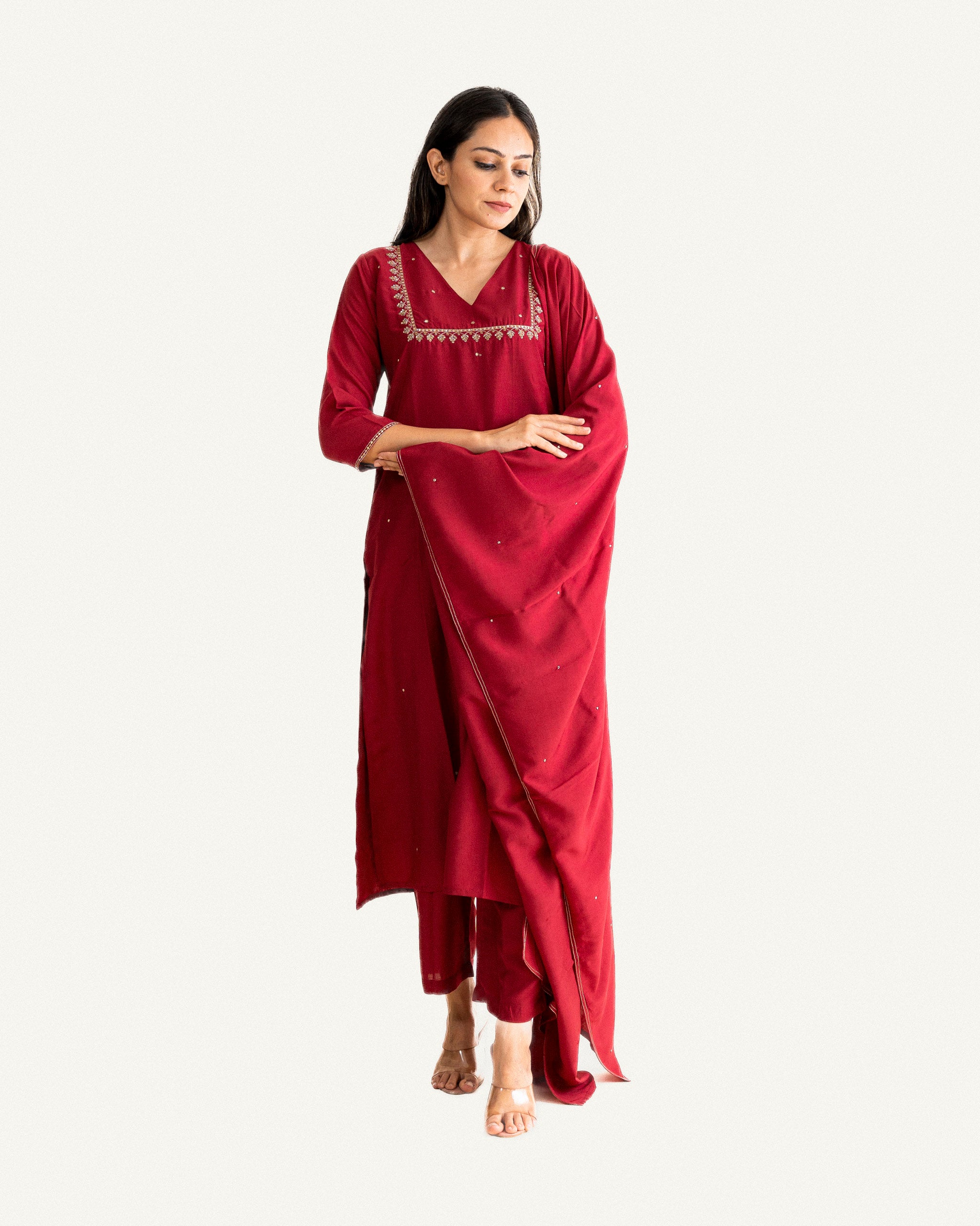 gul — kurta, pants & dupatta