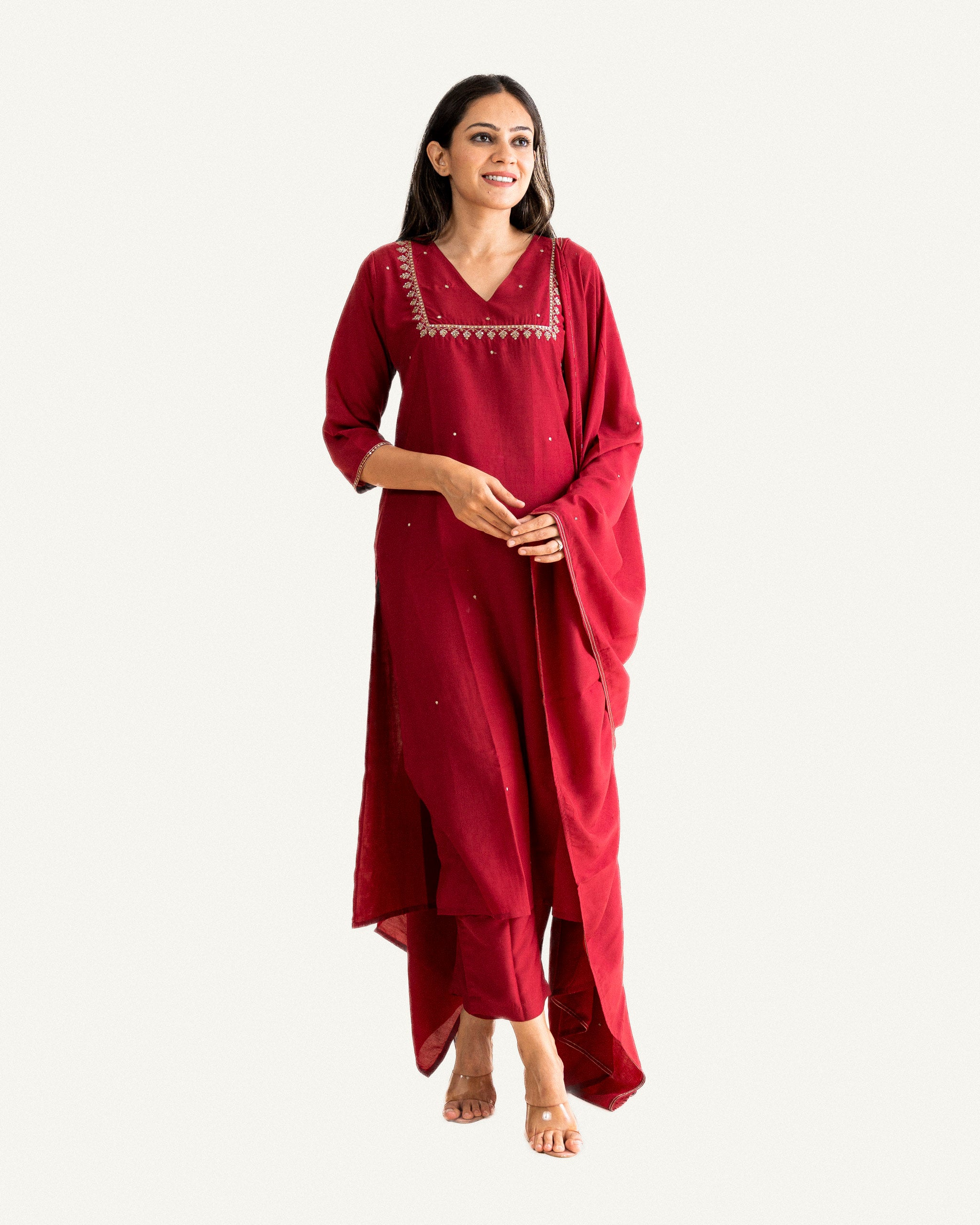 gul — kurta, pants & dupatta