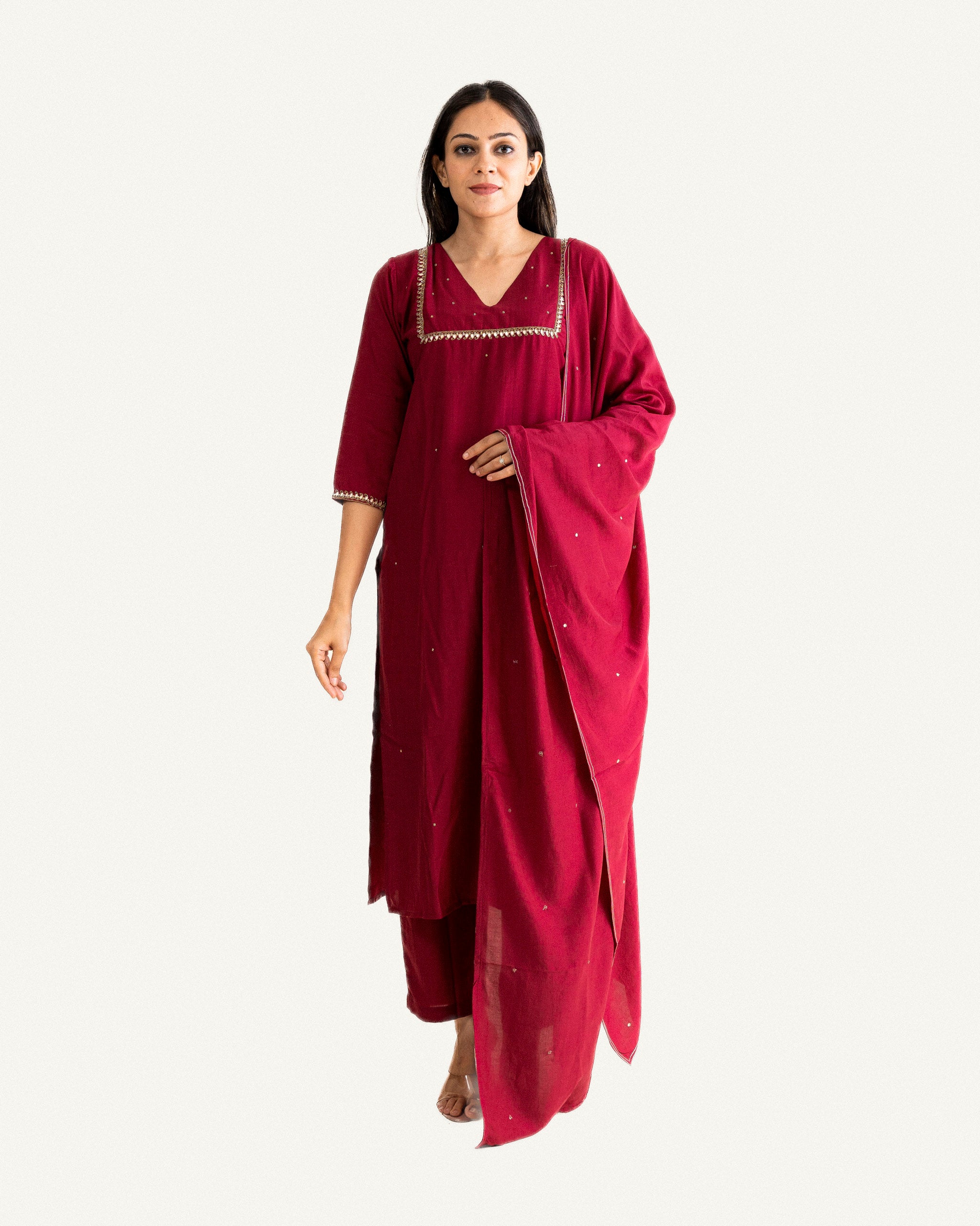 sajni — kurta, pants & dupatta