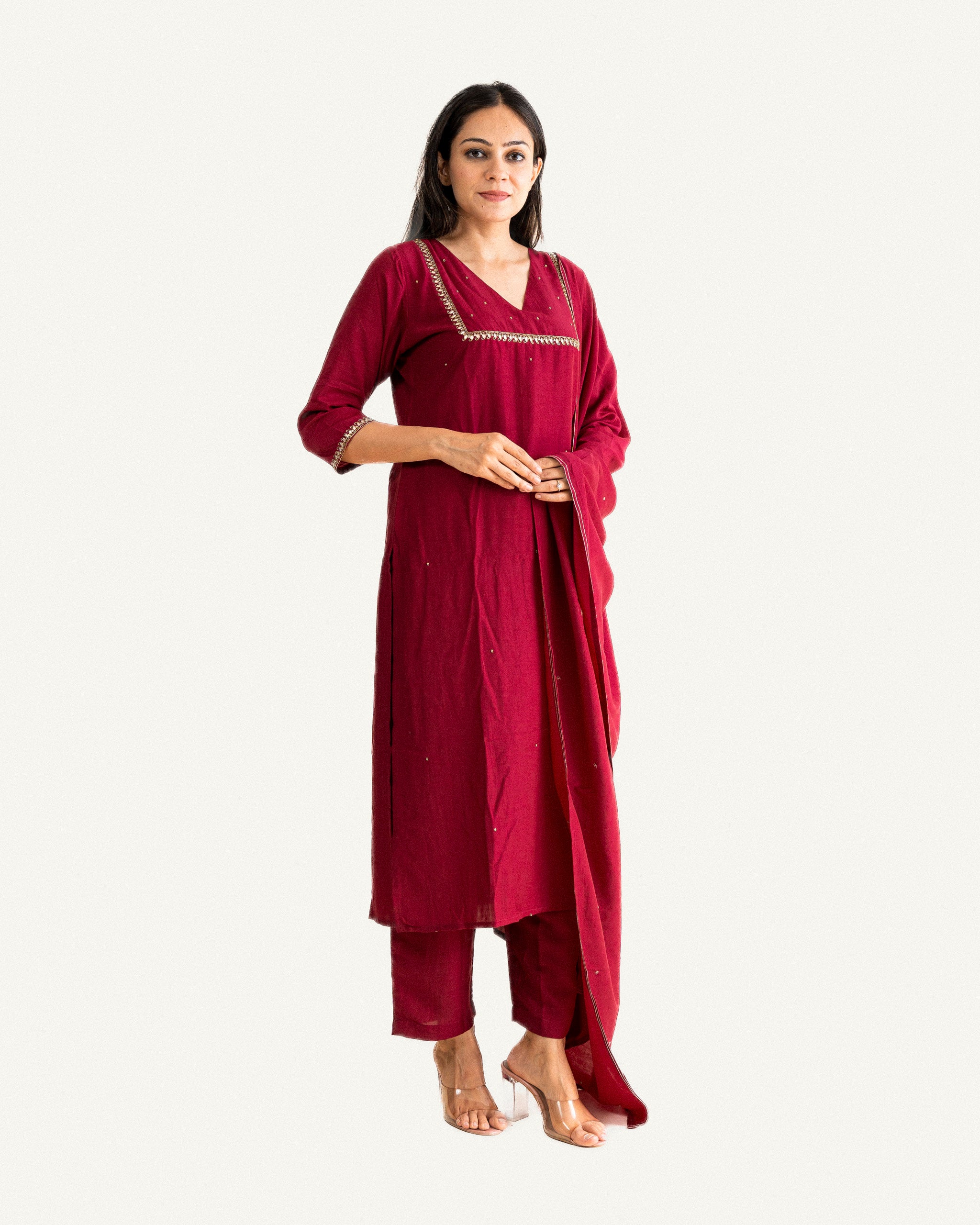 Sajni • Kurta, Pants & Dupatta