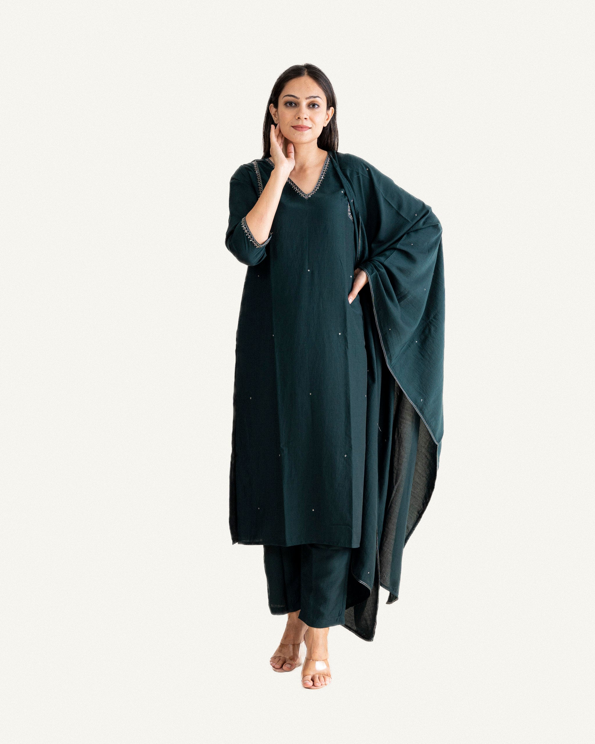 Kasak • Kurta, Pants & Dupatta