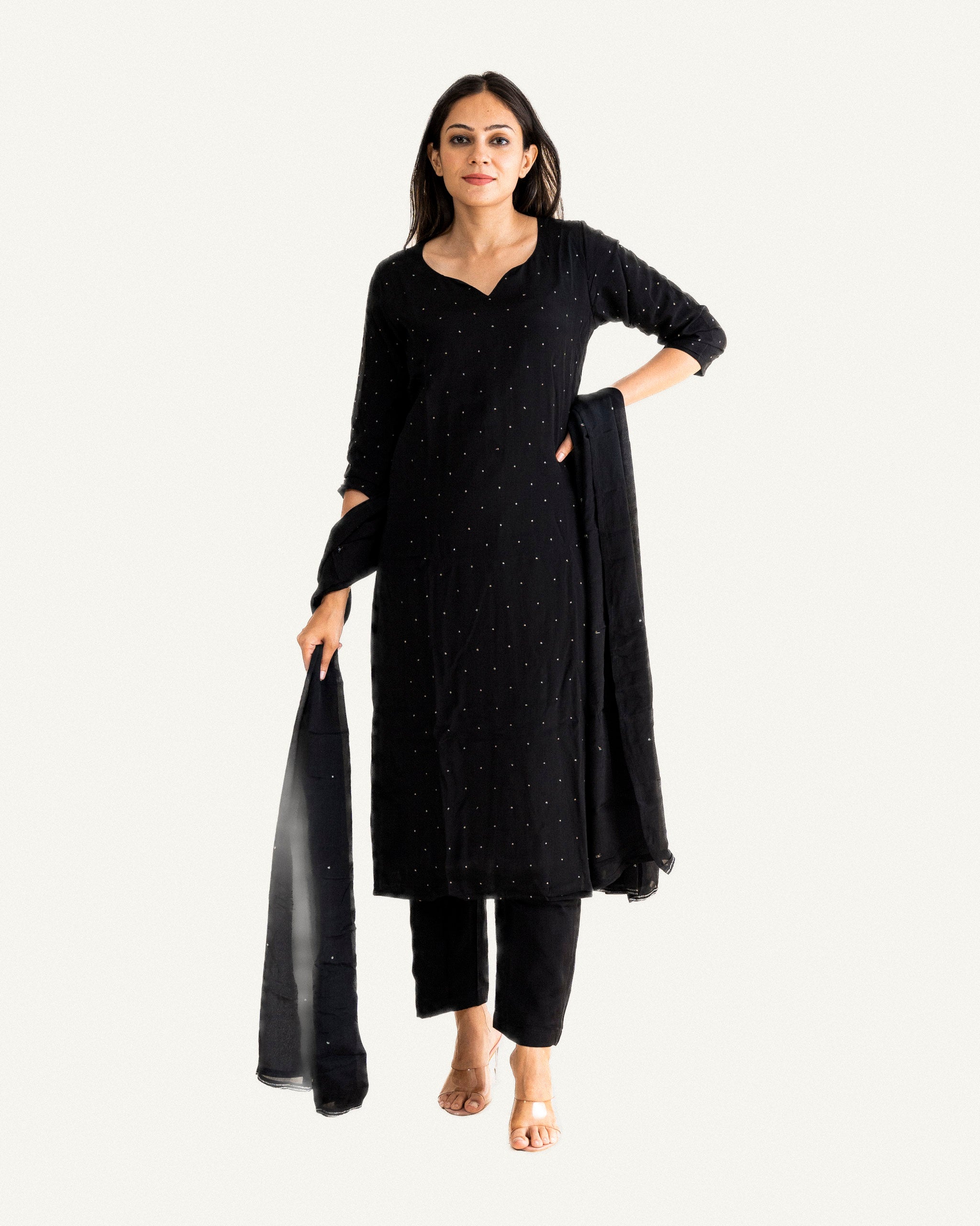 malang — kurta, pants & dupatta