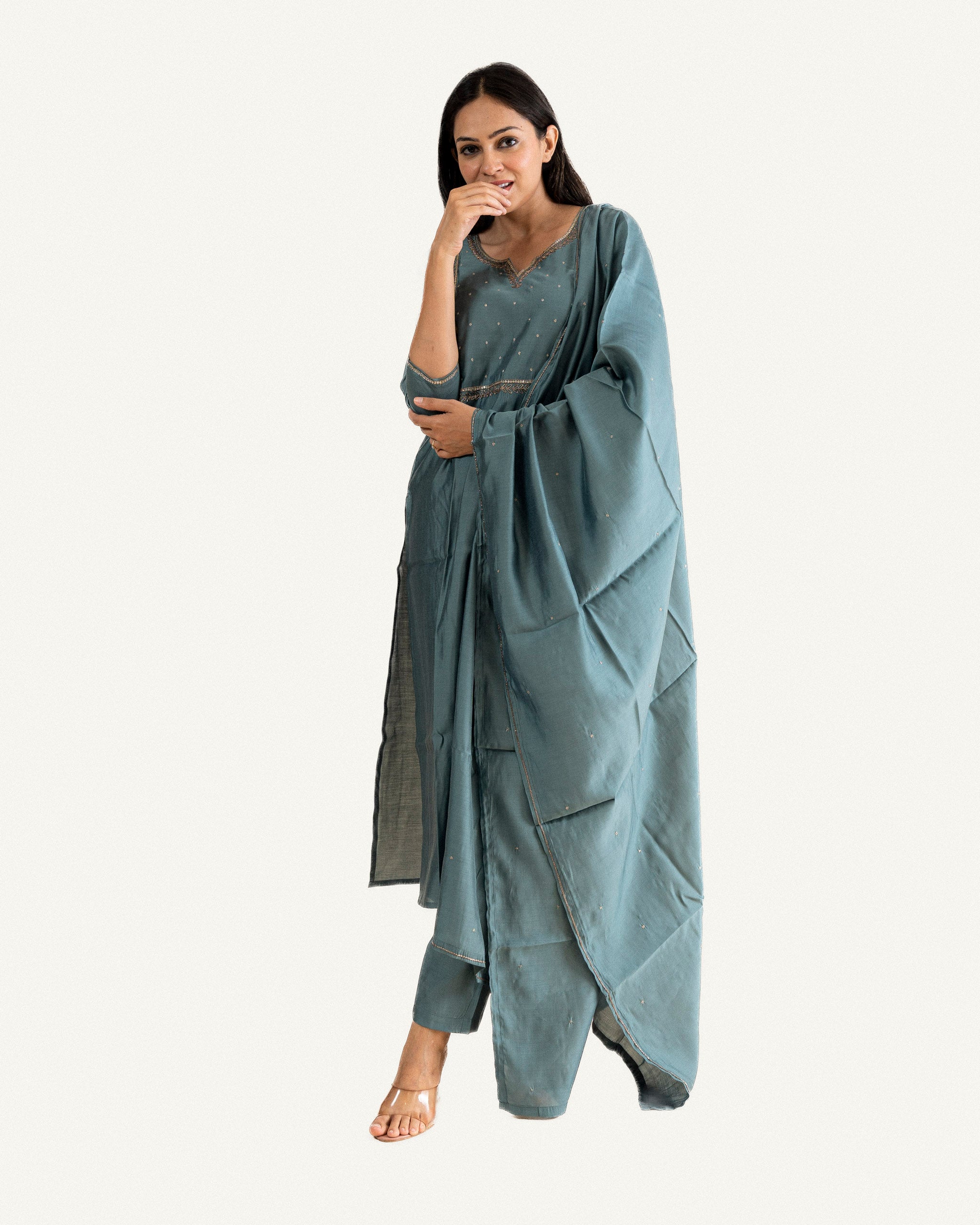 kaashni — kurta, pants & dupatta