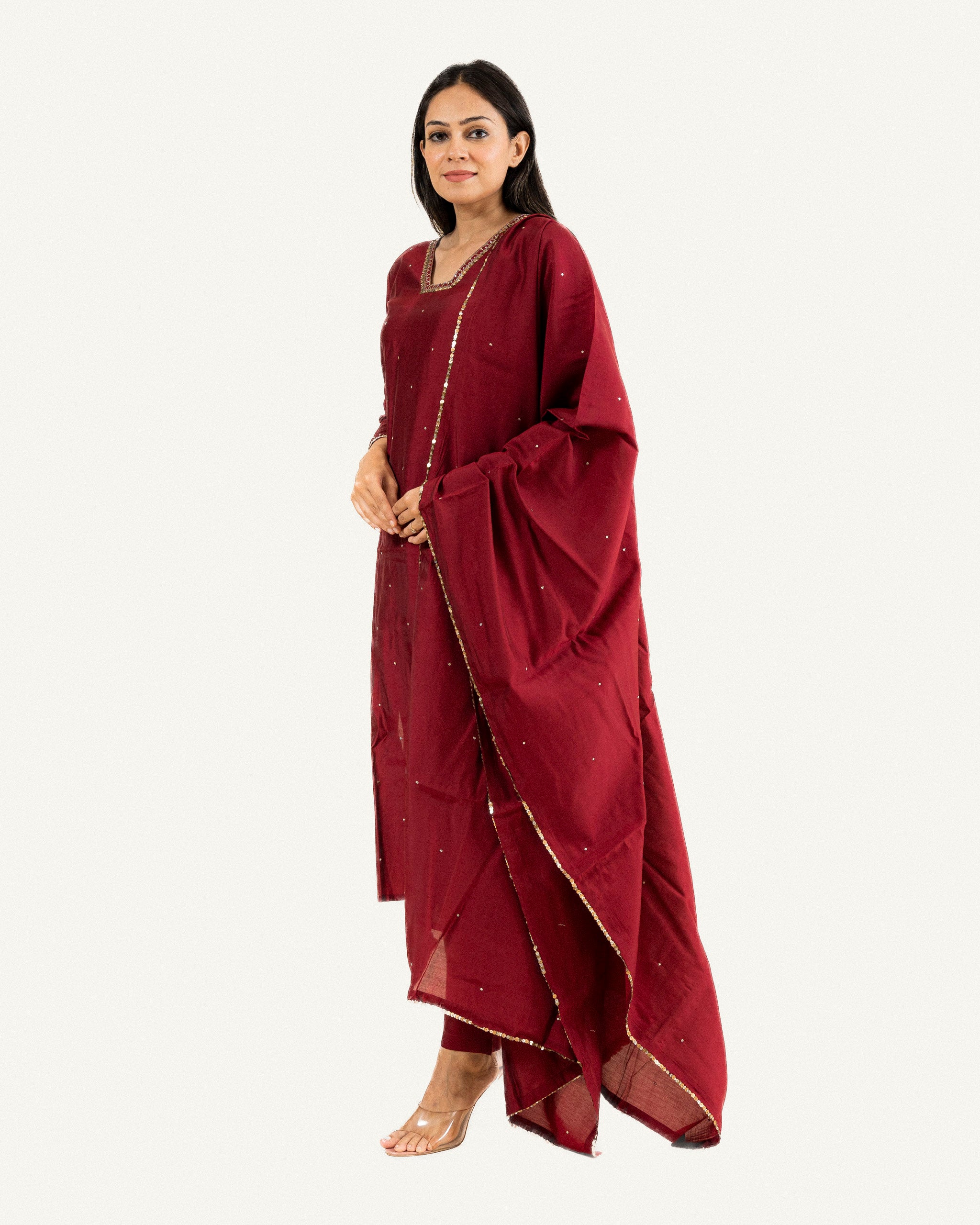 ada — kurta, pants & dupatta