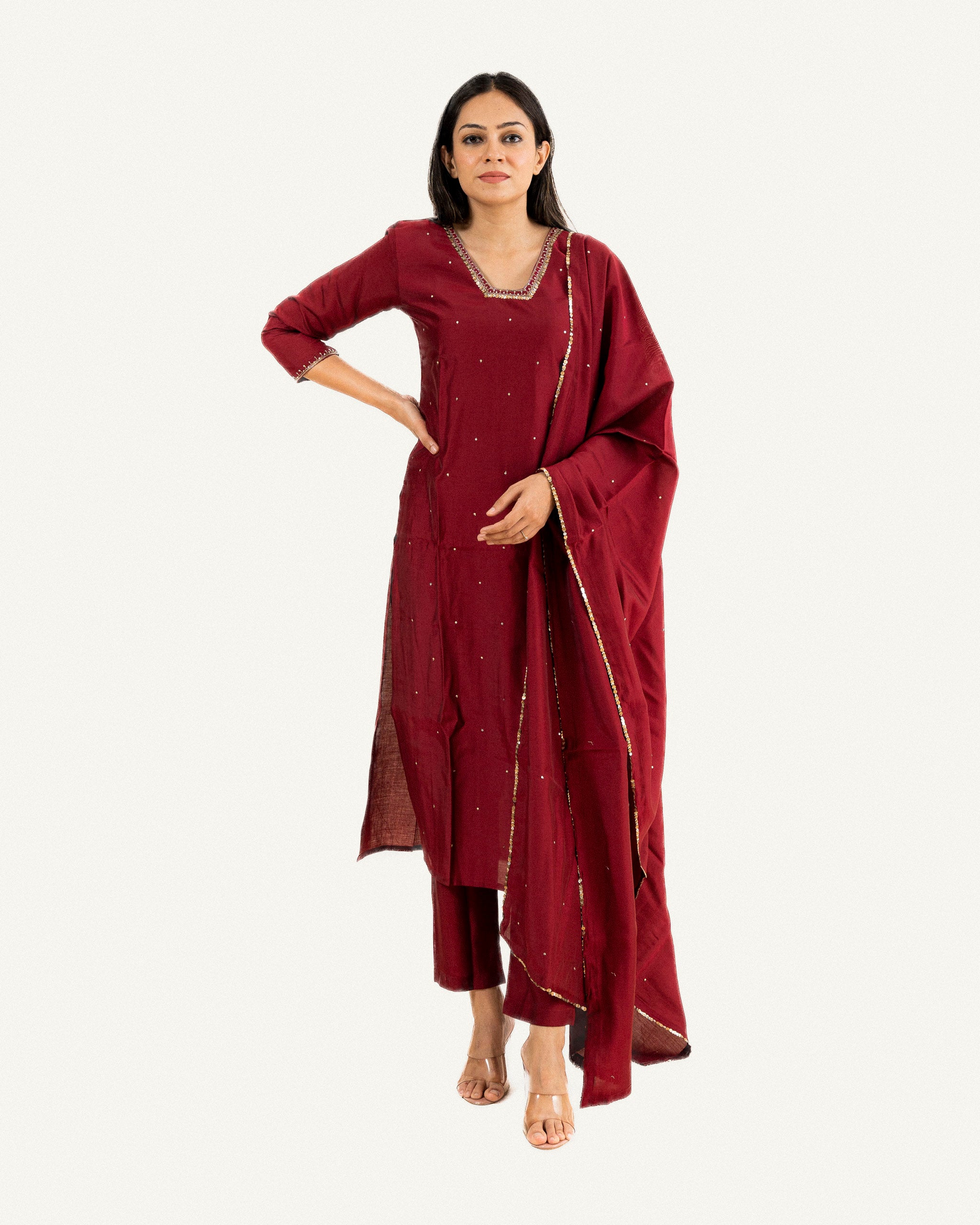 Ada • Kurta, Pants & Dupatta