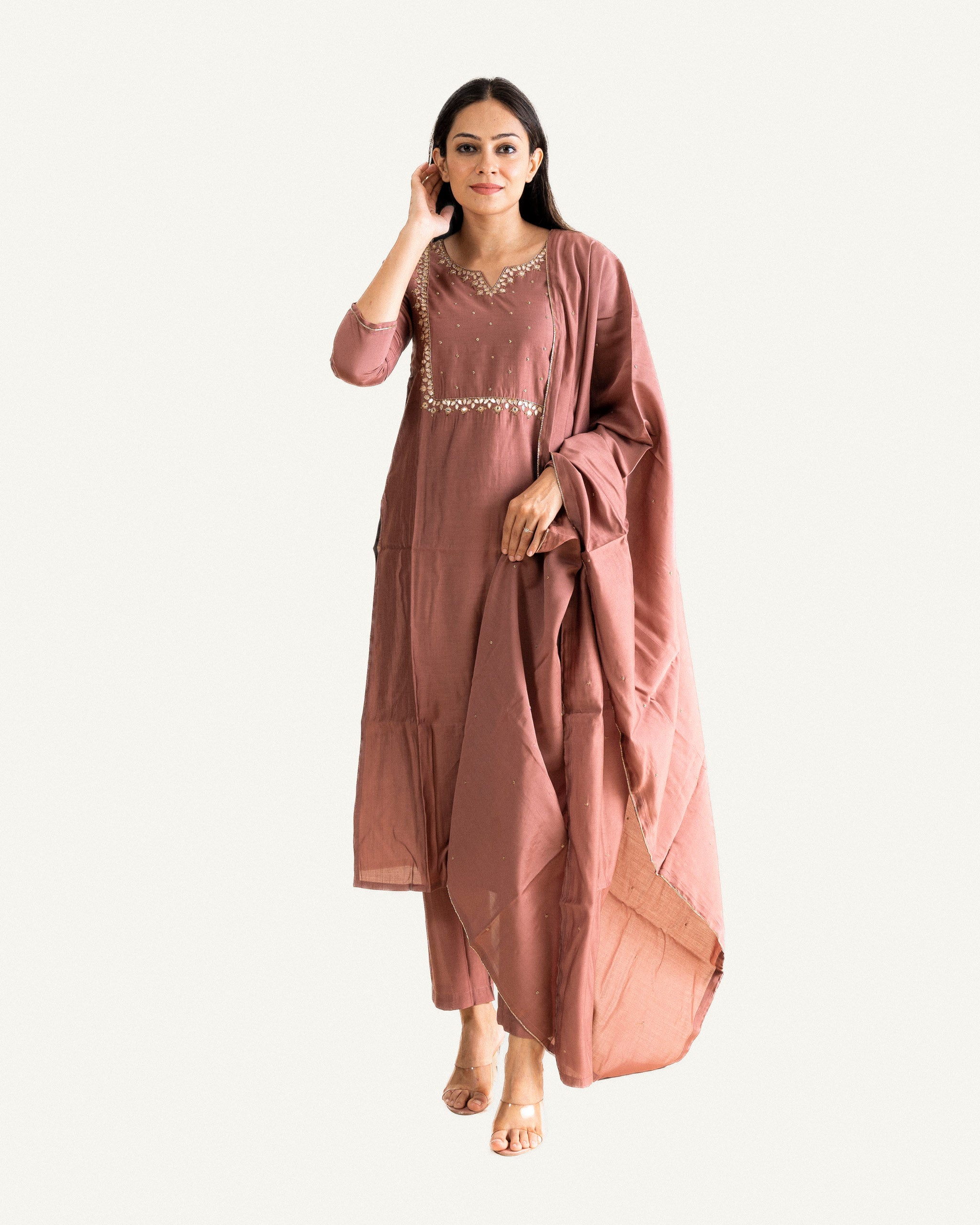 Roohi • Kurta, Pants & Dupatta