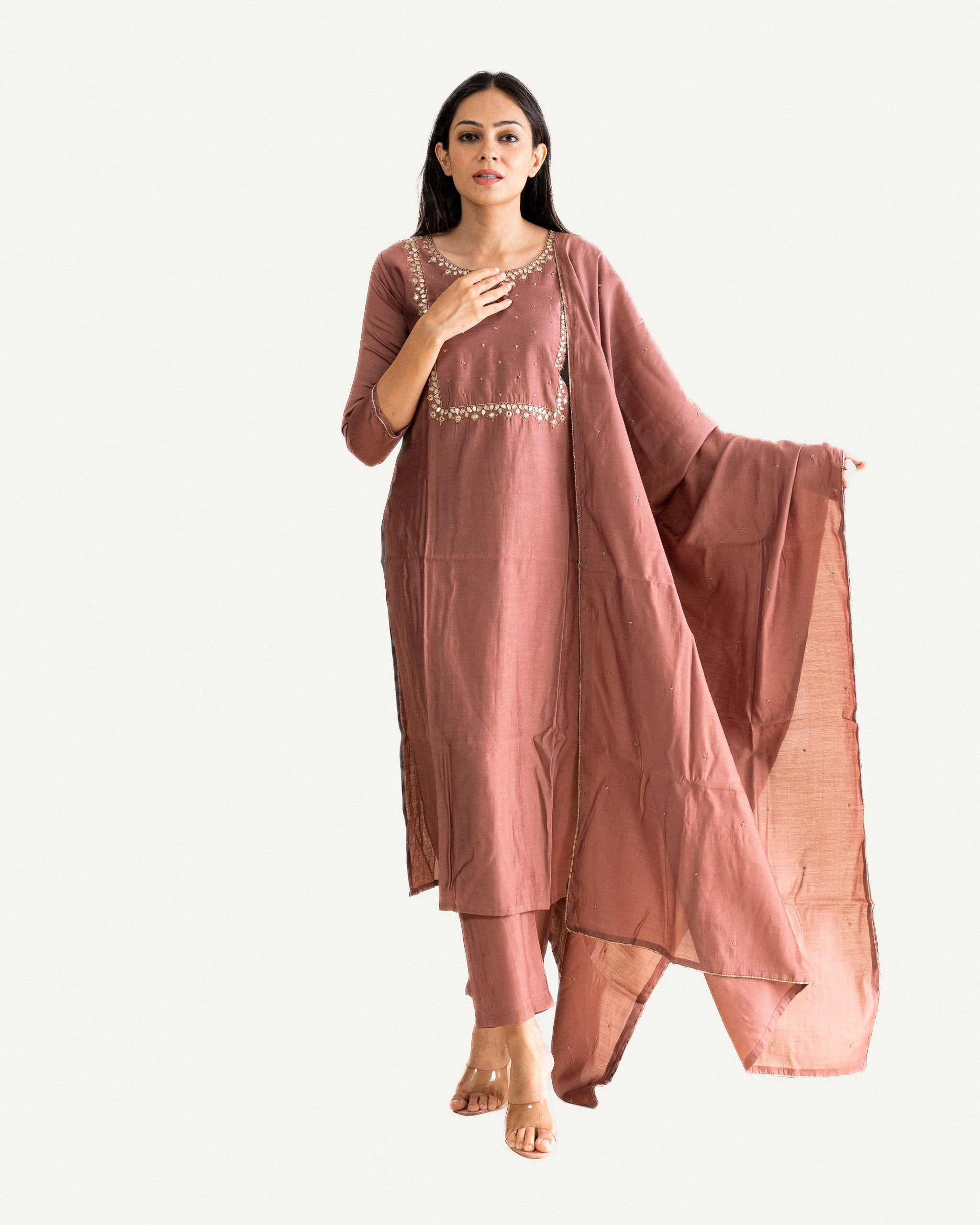 Roohi • Kurta, Pants & Dupatta