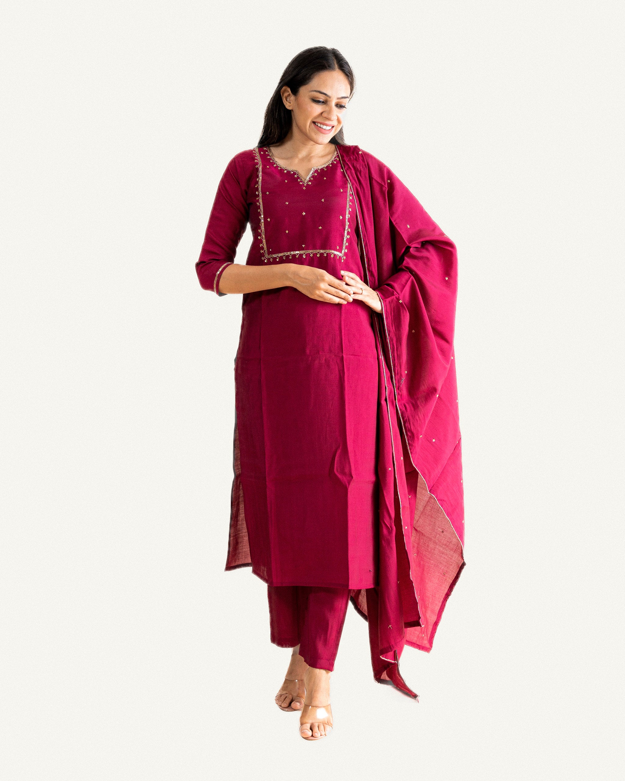 Antara • Kurta, Pants & Dupatta