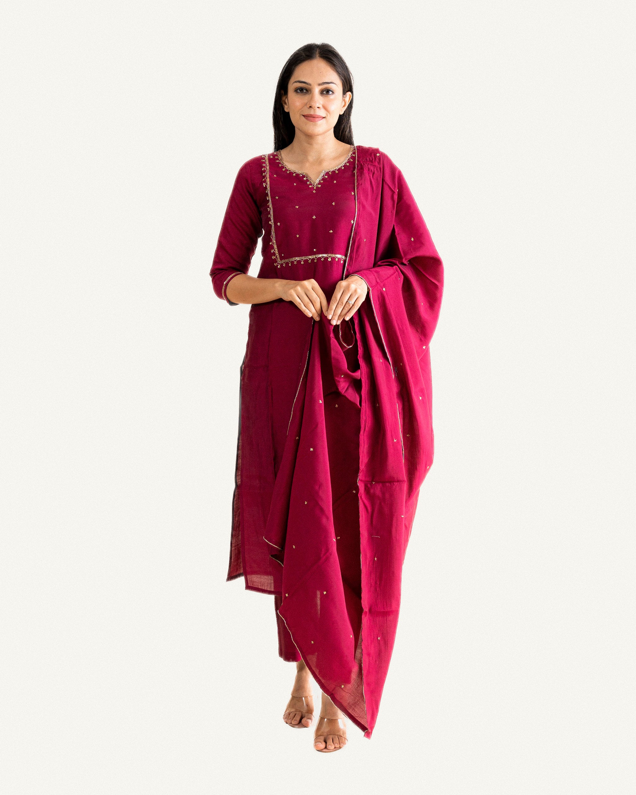 Antara • Kurta, Pants & Dupatta