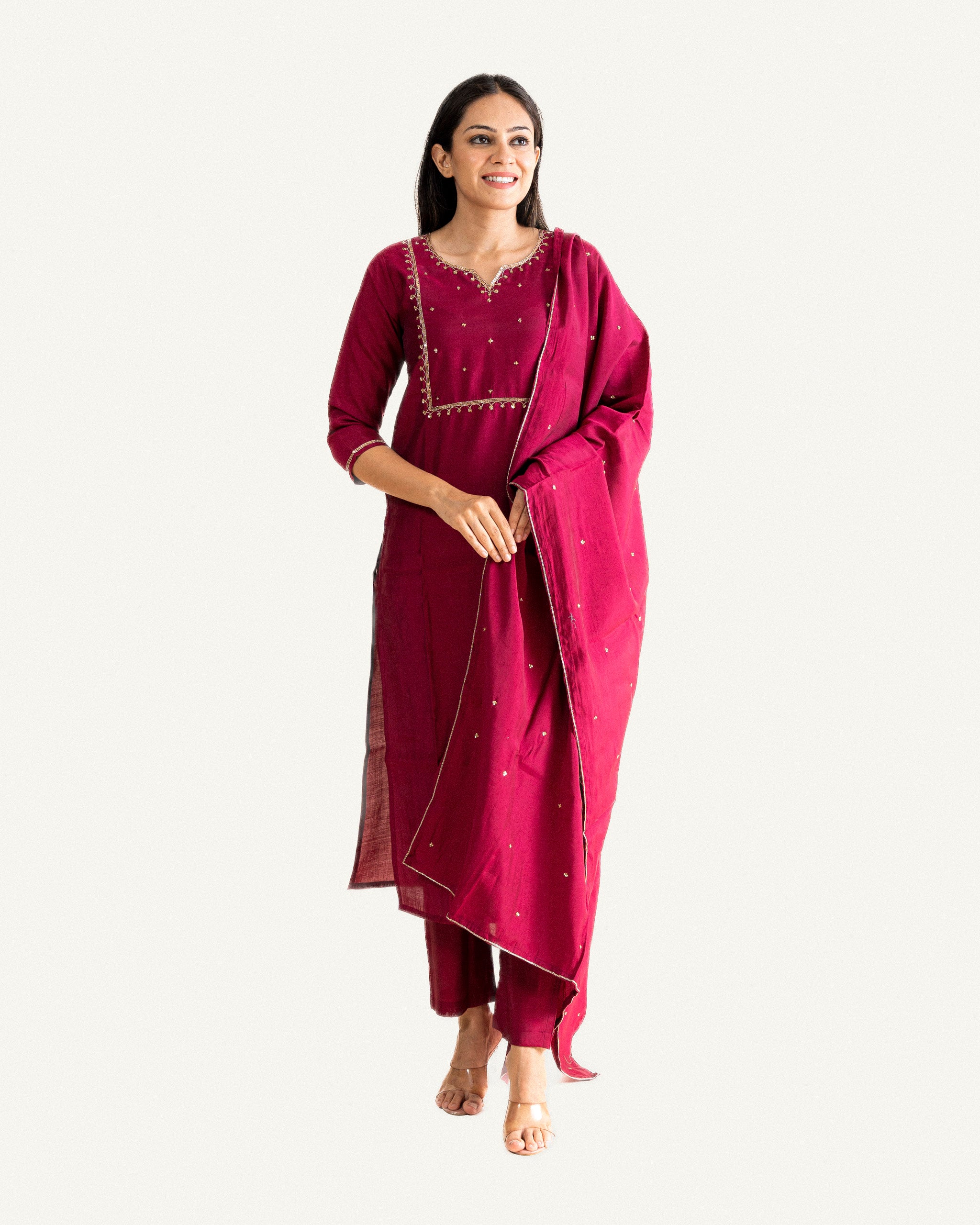 Antara • Kurta, Pants & Dupatta