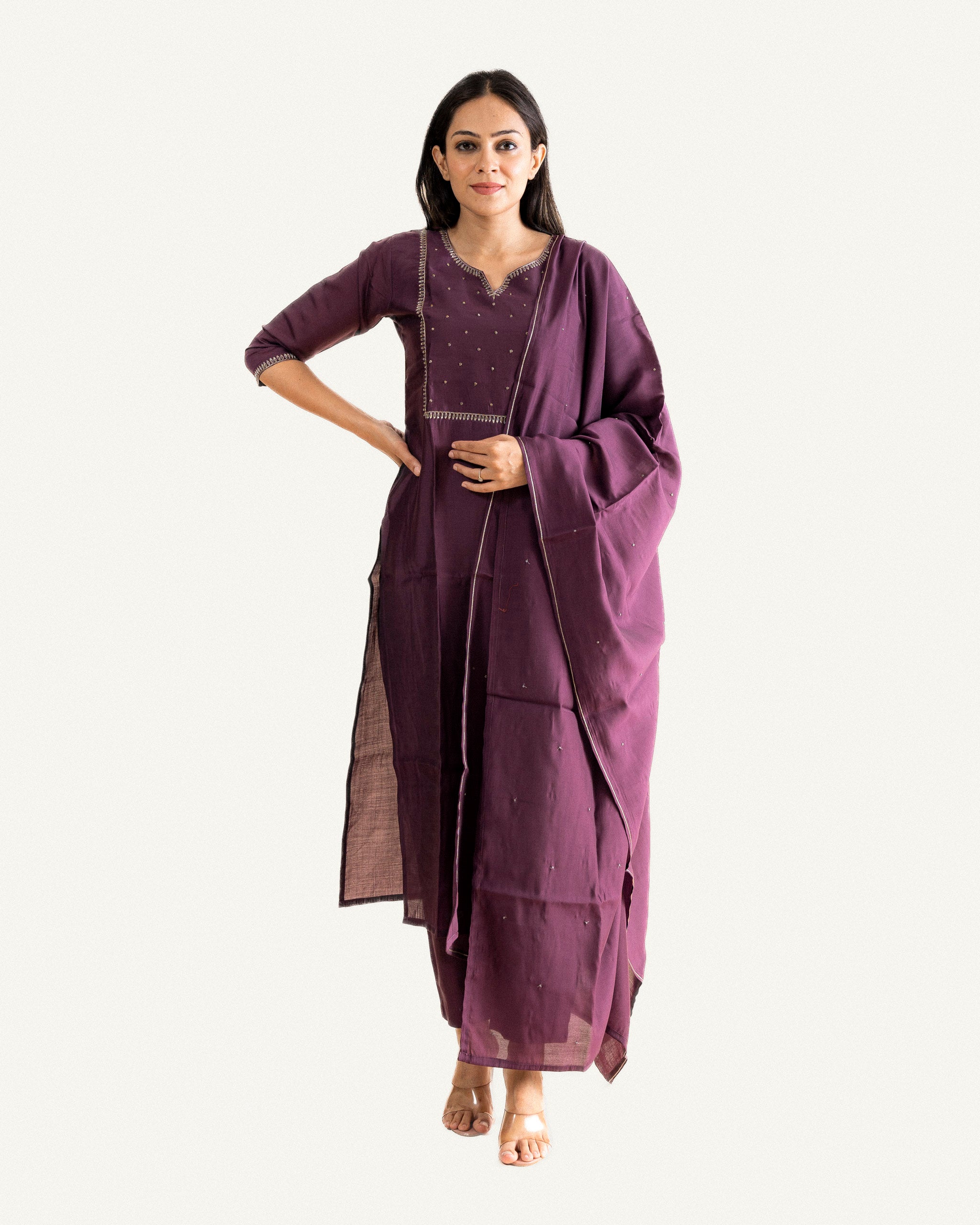 Yasmin • Kurta, Pants & Dupatta