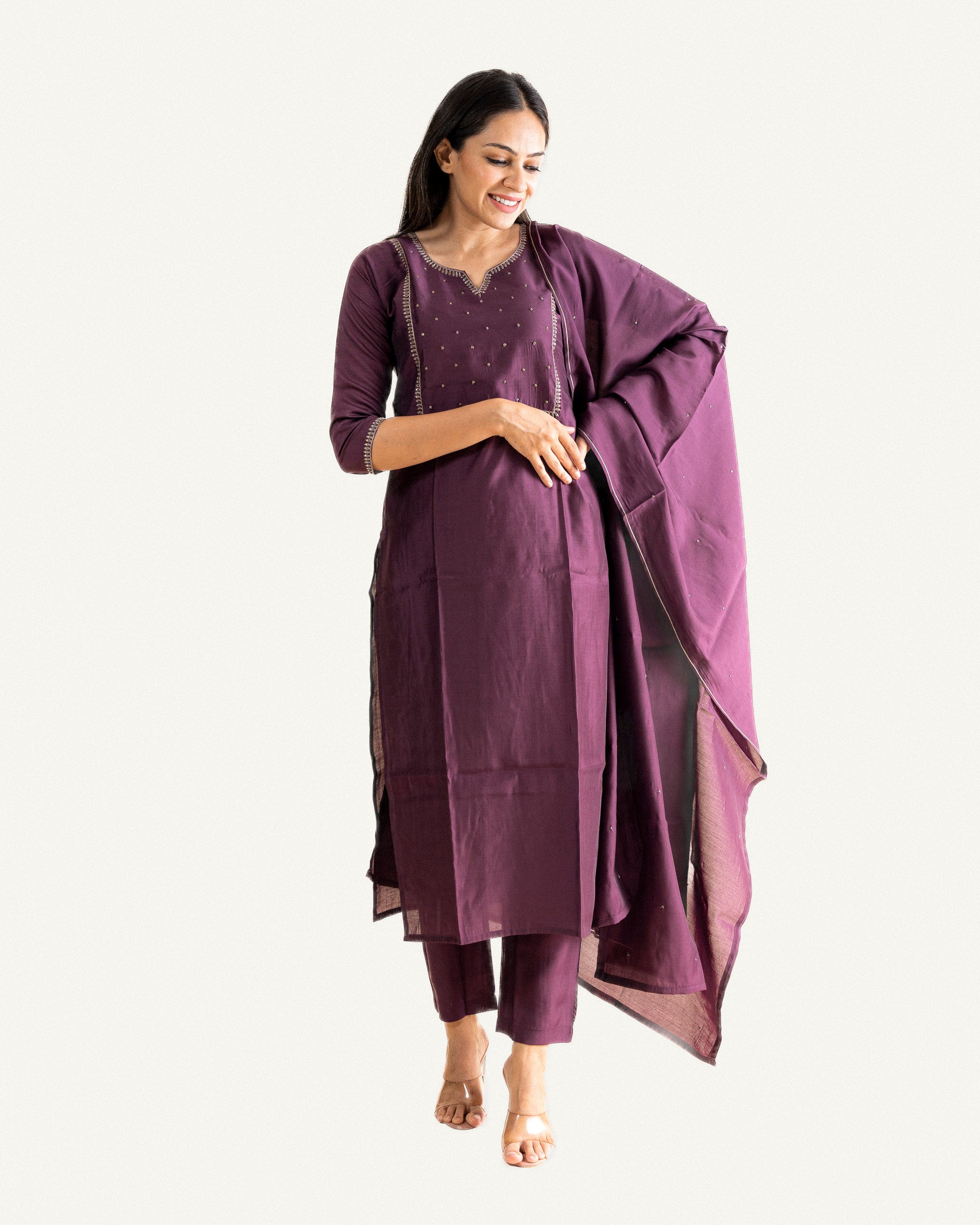 Yasmin • Kurta, Pants & Dupatta